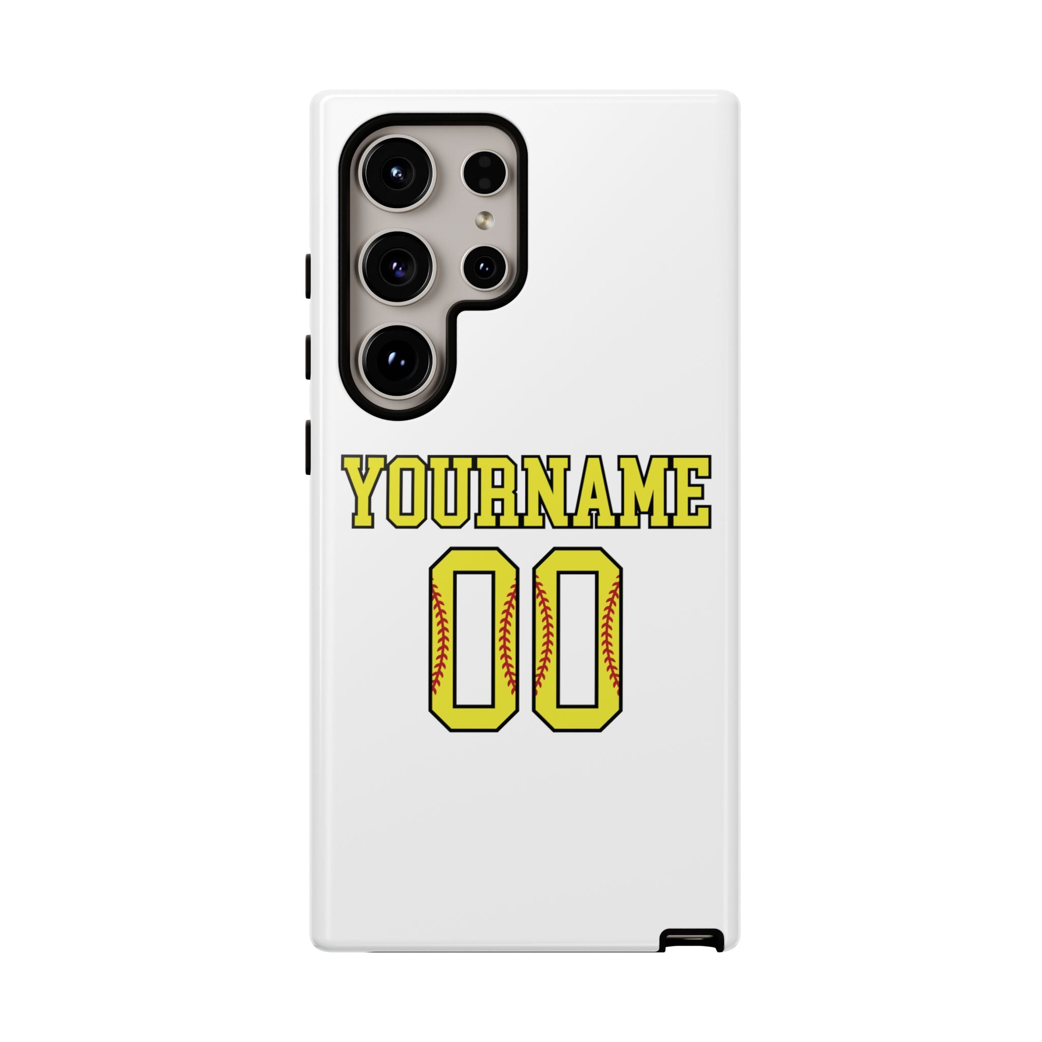 Personalized Softball Phone Case