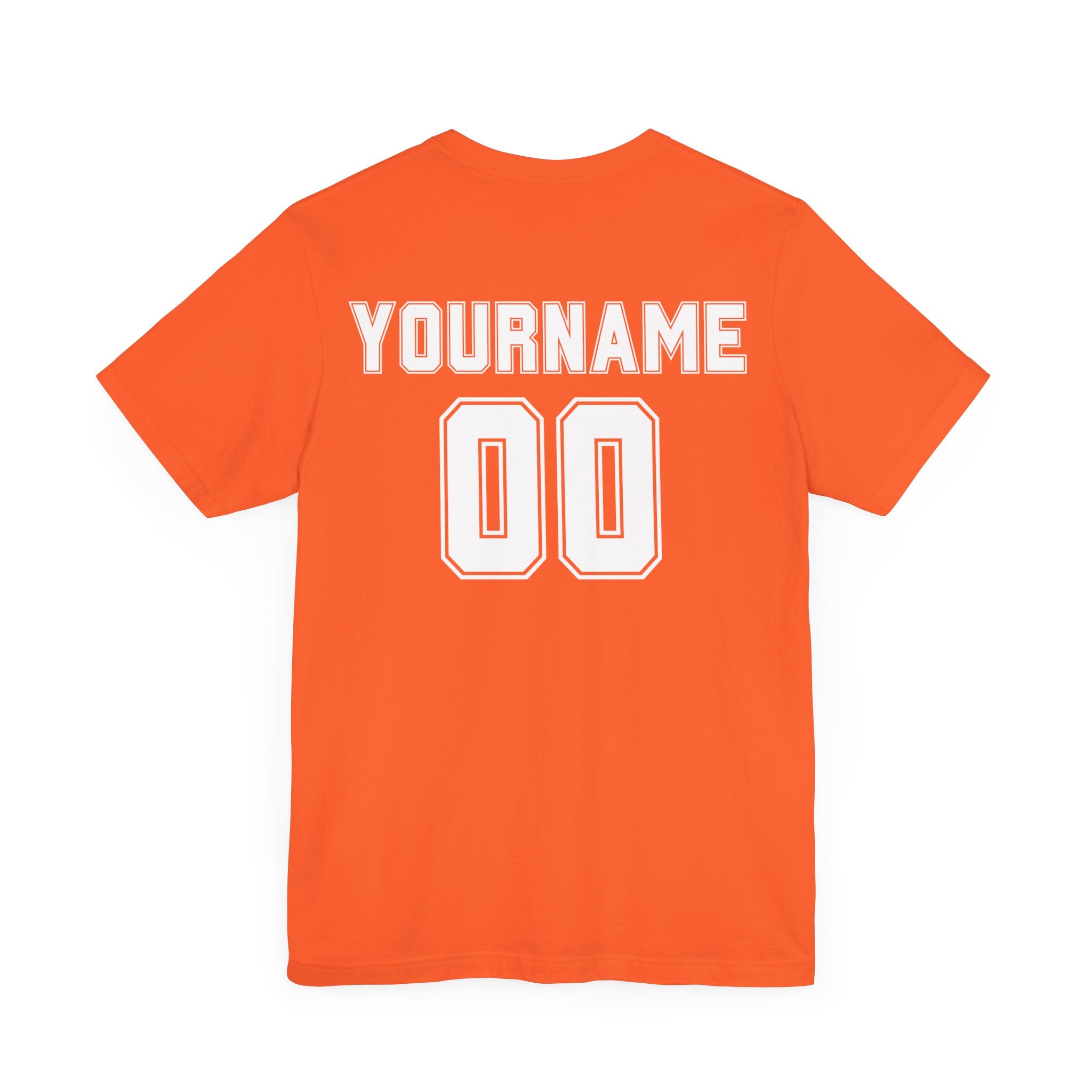 Custom Baseball-Softball Player Name and Number T-Shirt