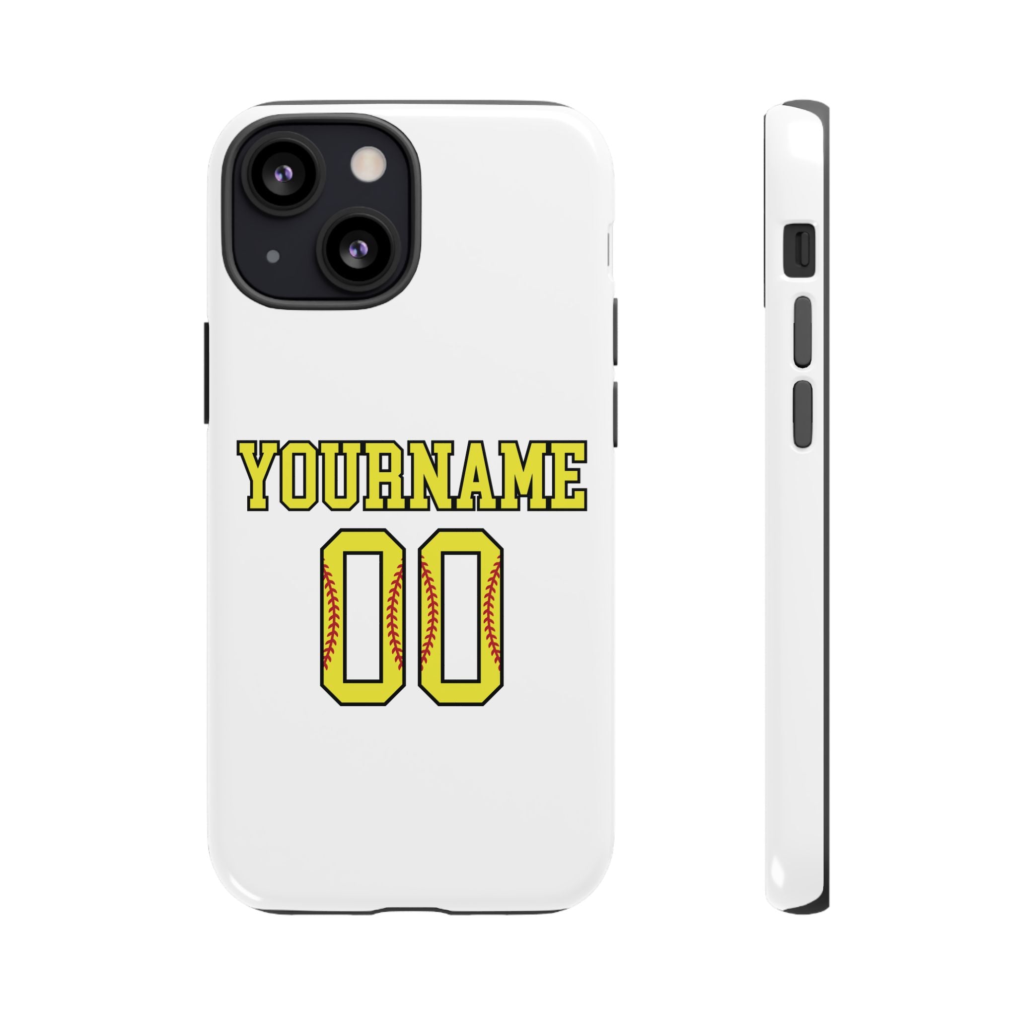 Personalized Softball Phone Case