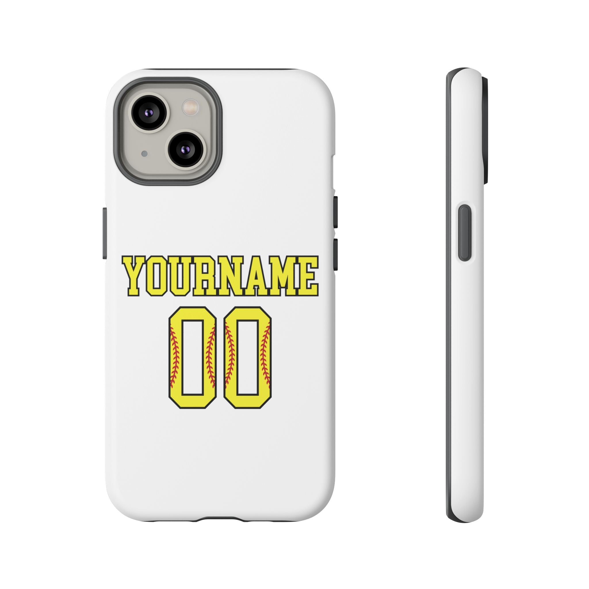 Personalized Softball Phone Case
