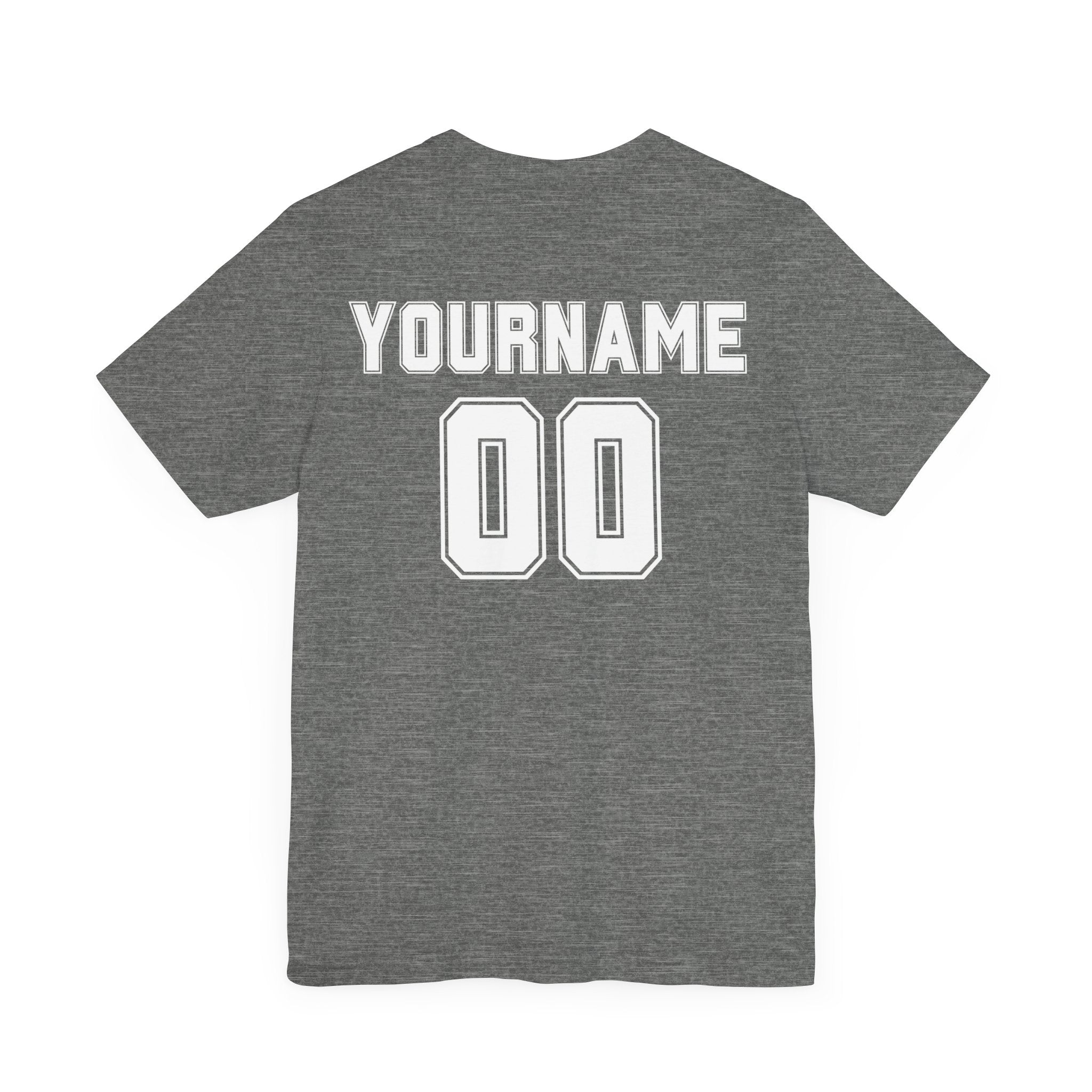 Custom Baseball-Softball Player Name and Number T-Shirt