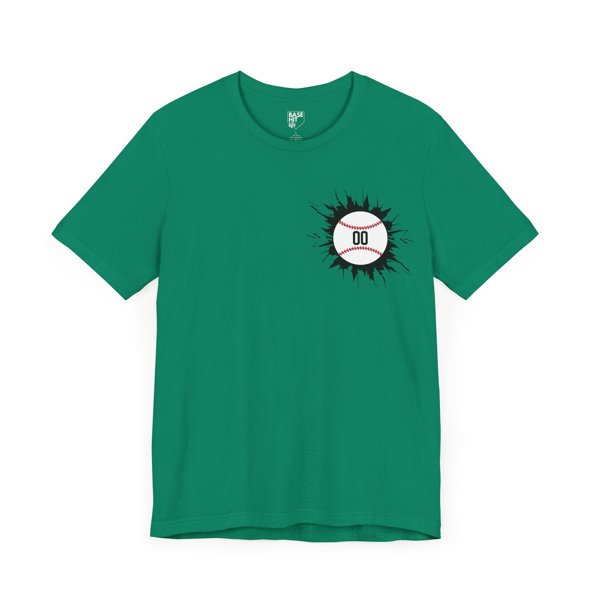 Custom Baseball Player Name & Number T-Shirt