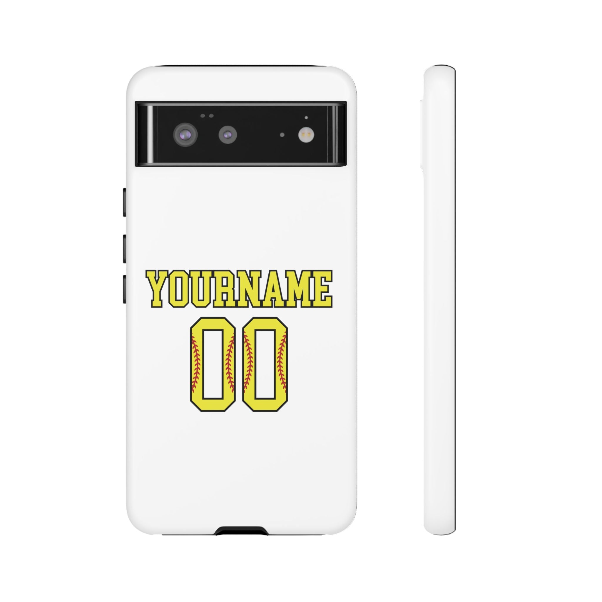 Personalized Softball Phone Case