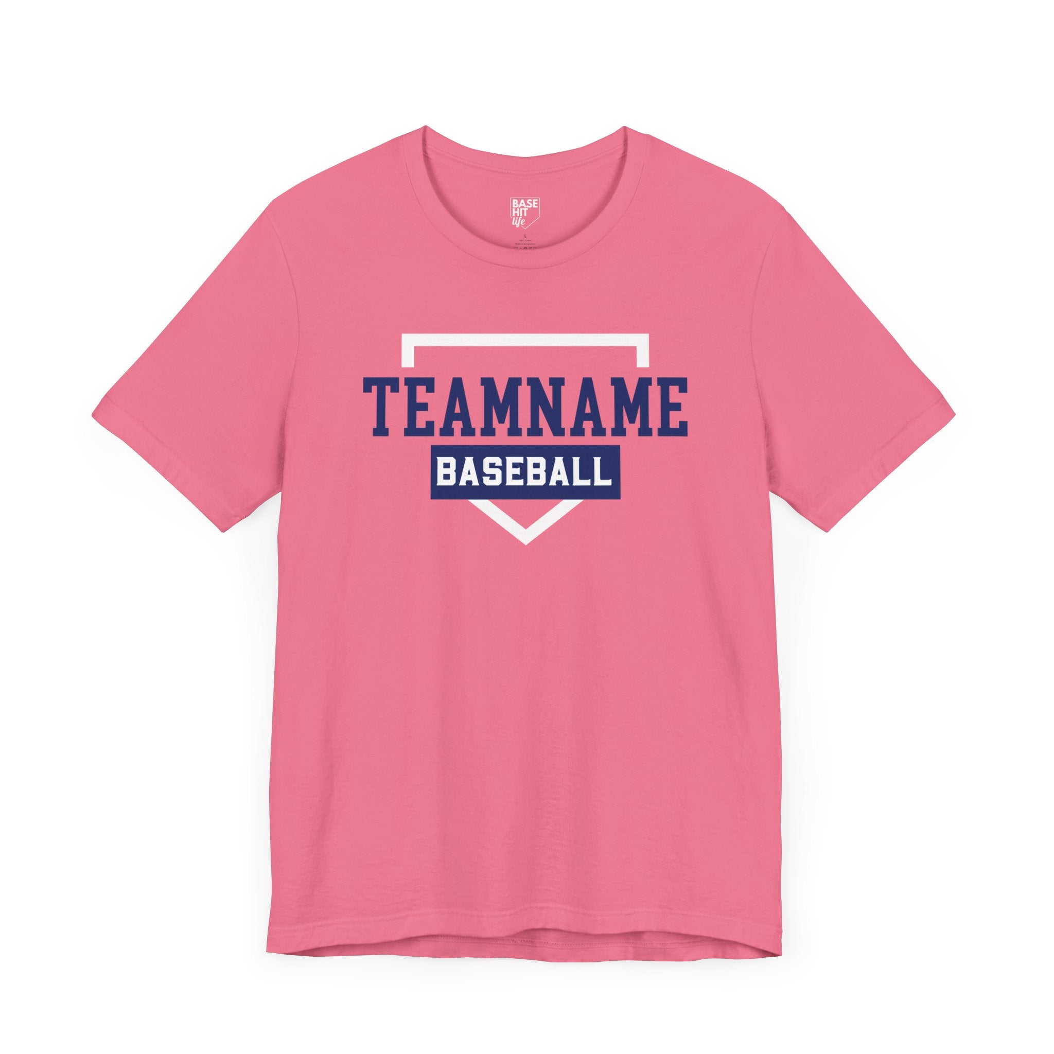 Custom Baseball Team, Name & Number T-Shirt