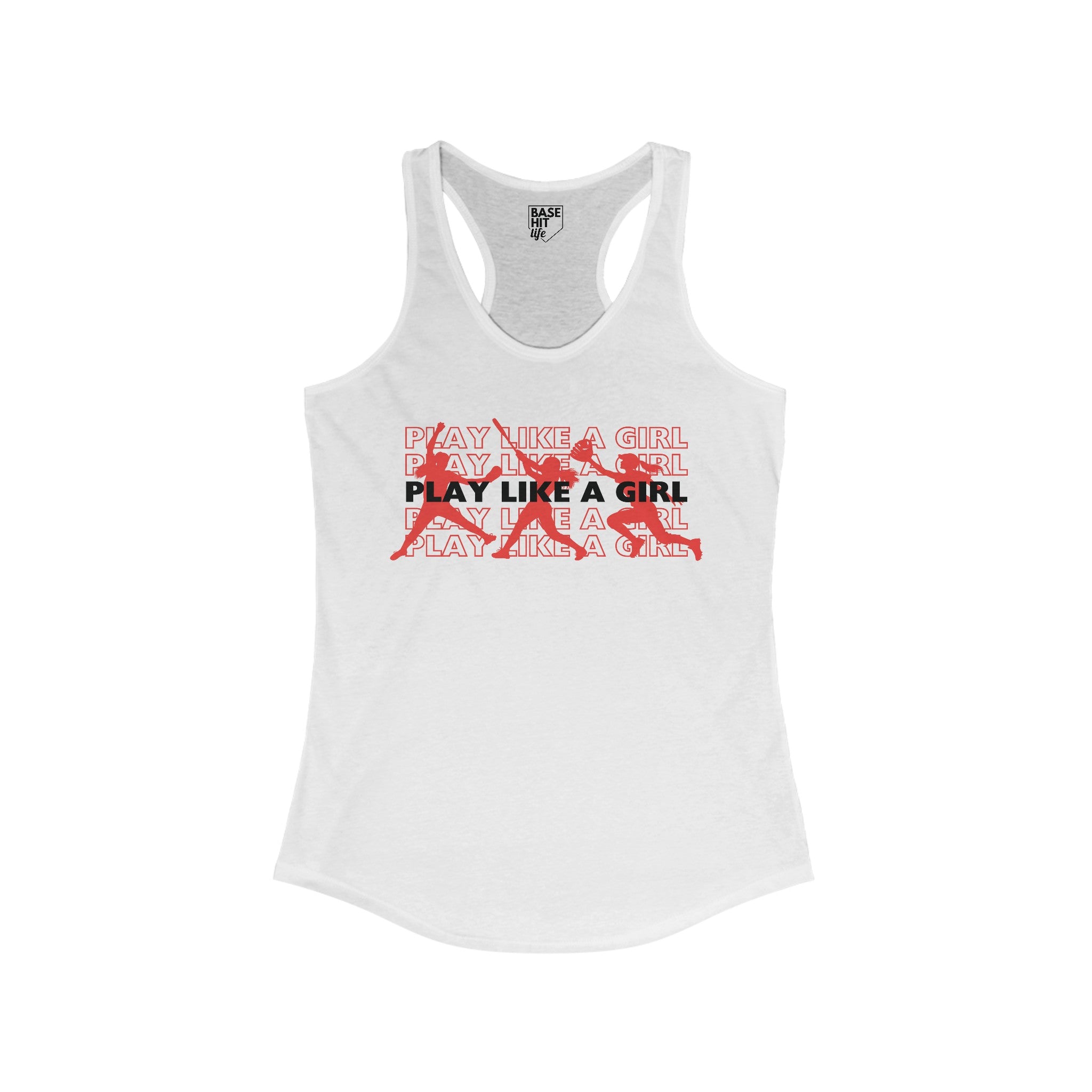 Play Like a Girl Racerback Tank