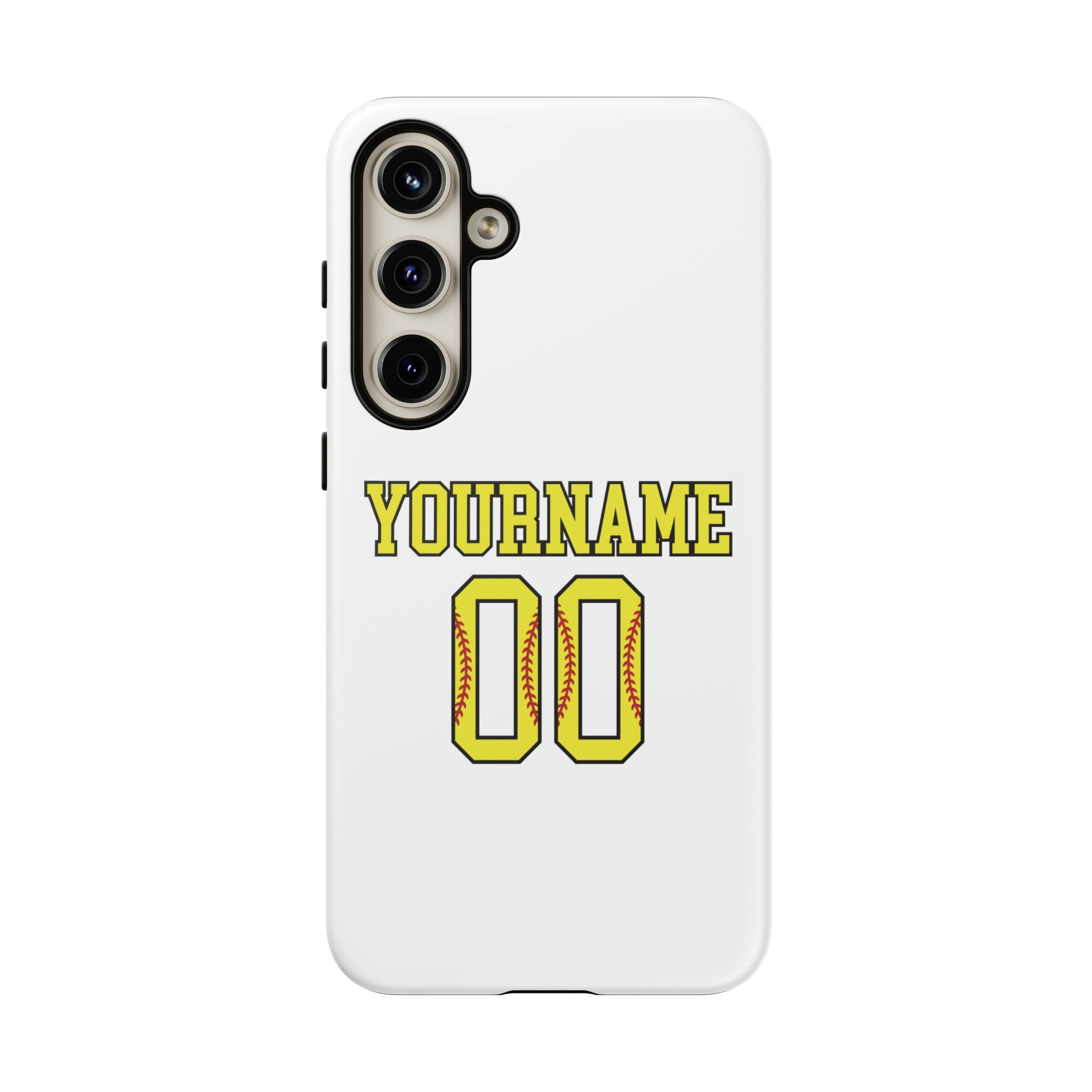 Personalized Softball Phone Case