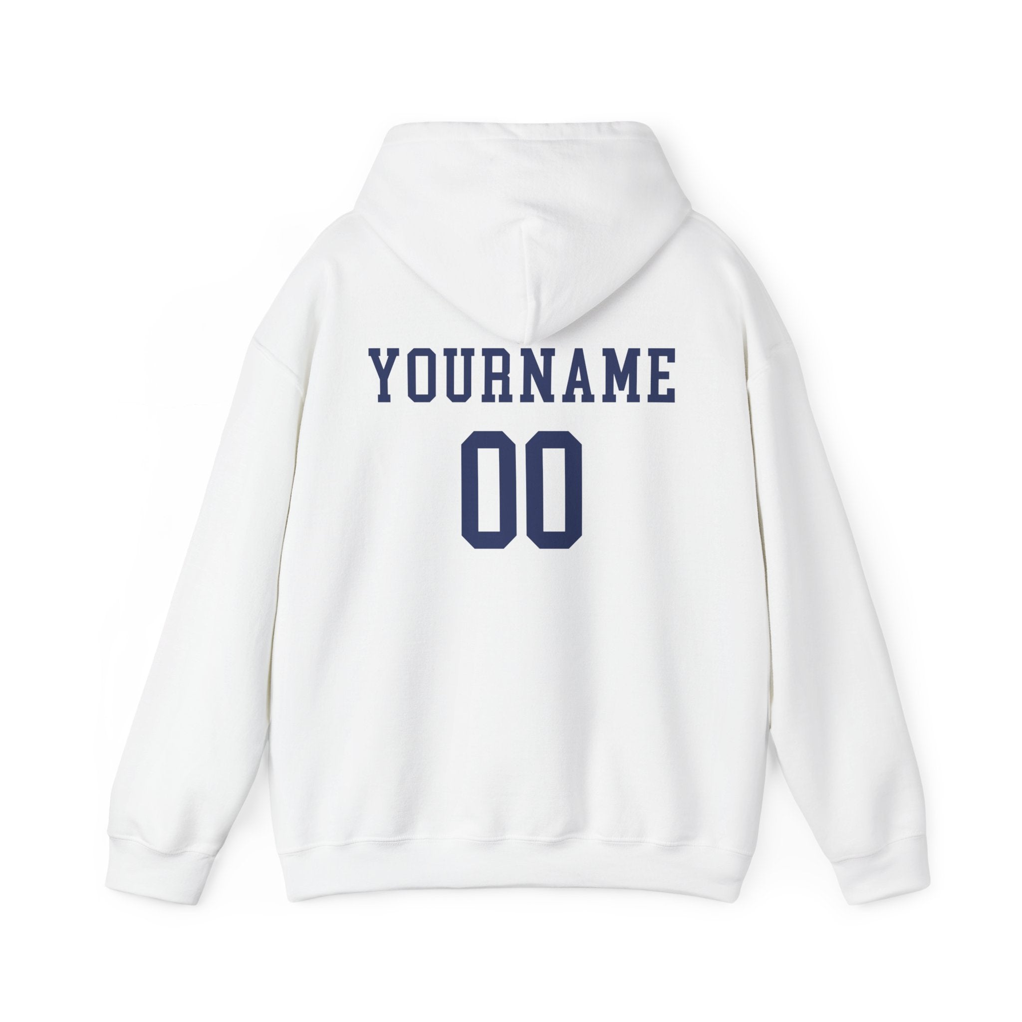 Custom Softball Team, Name & Number Hoodie