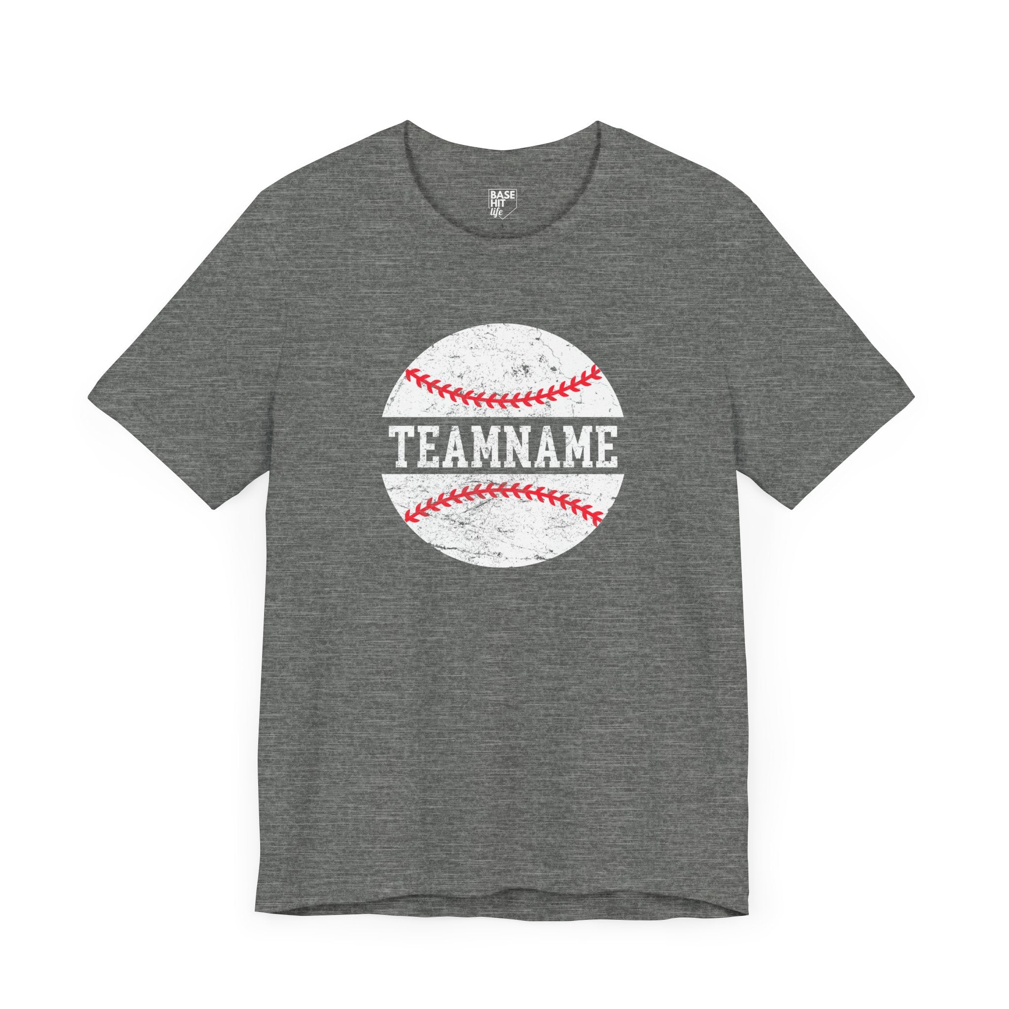 Custom Baseball Team, Name & Number T-Shirt