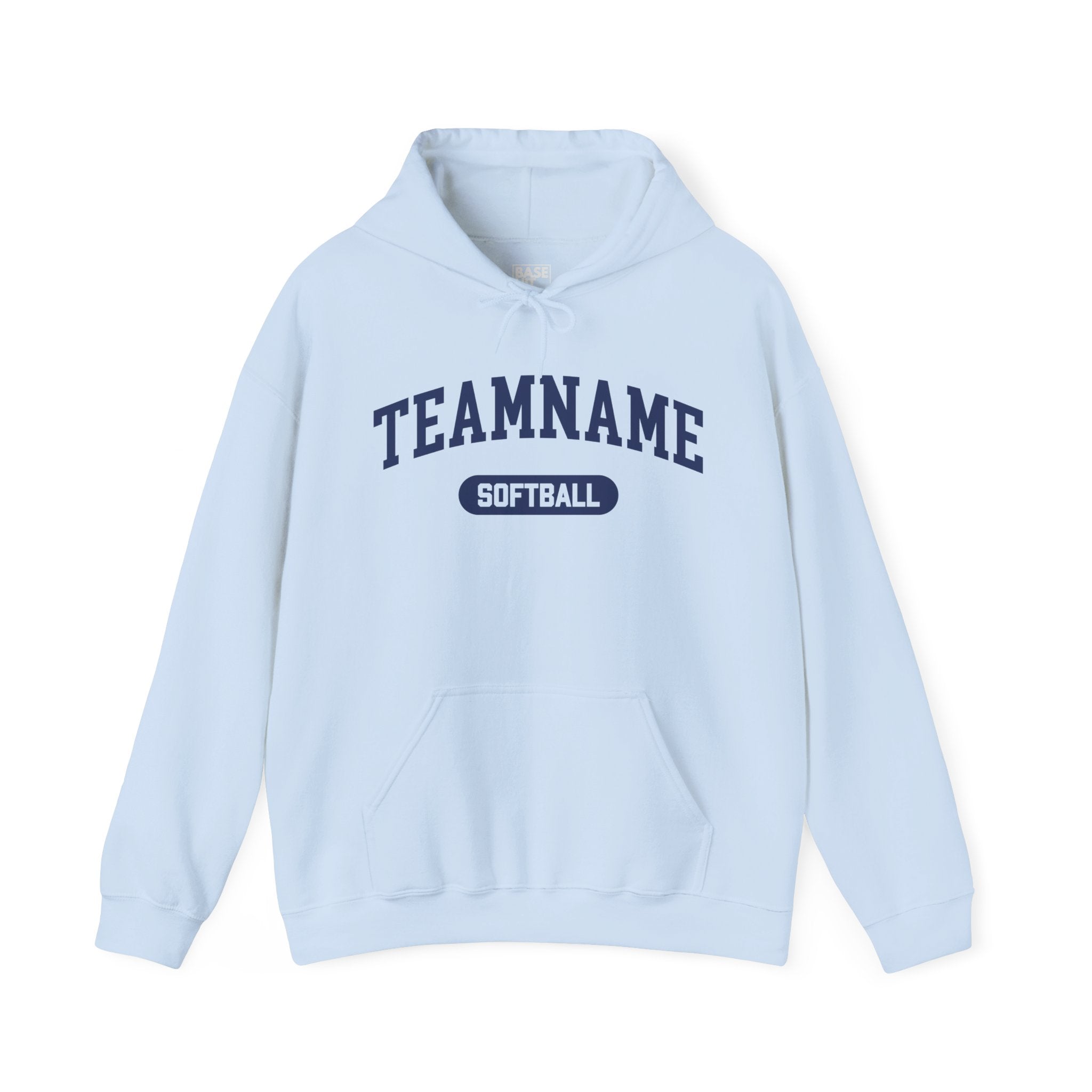 Custom Softball Team, Name & Number Hoodie