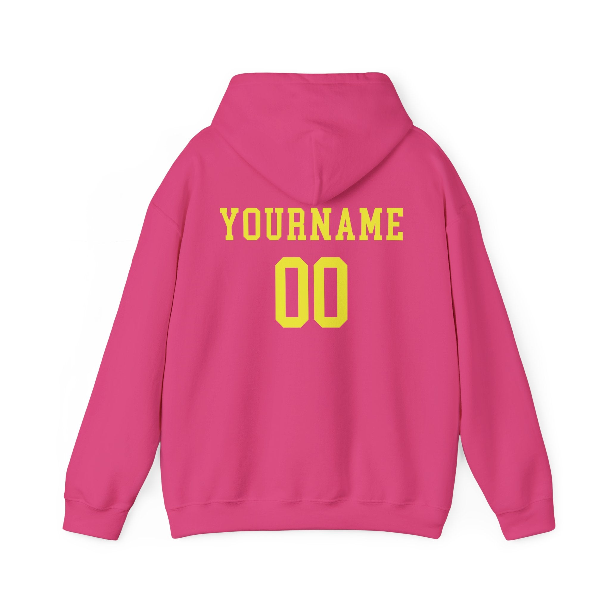 Custom Softball Team, Name & Number Hoodie