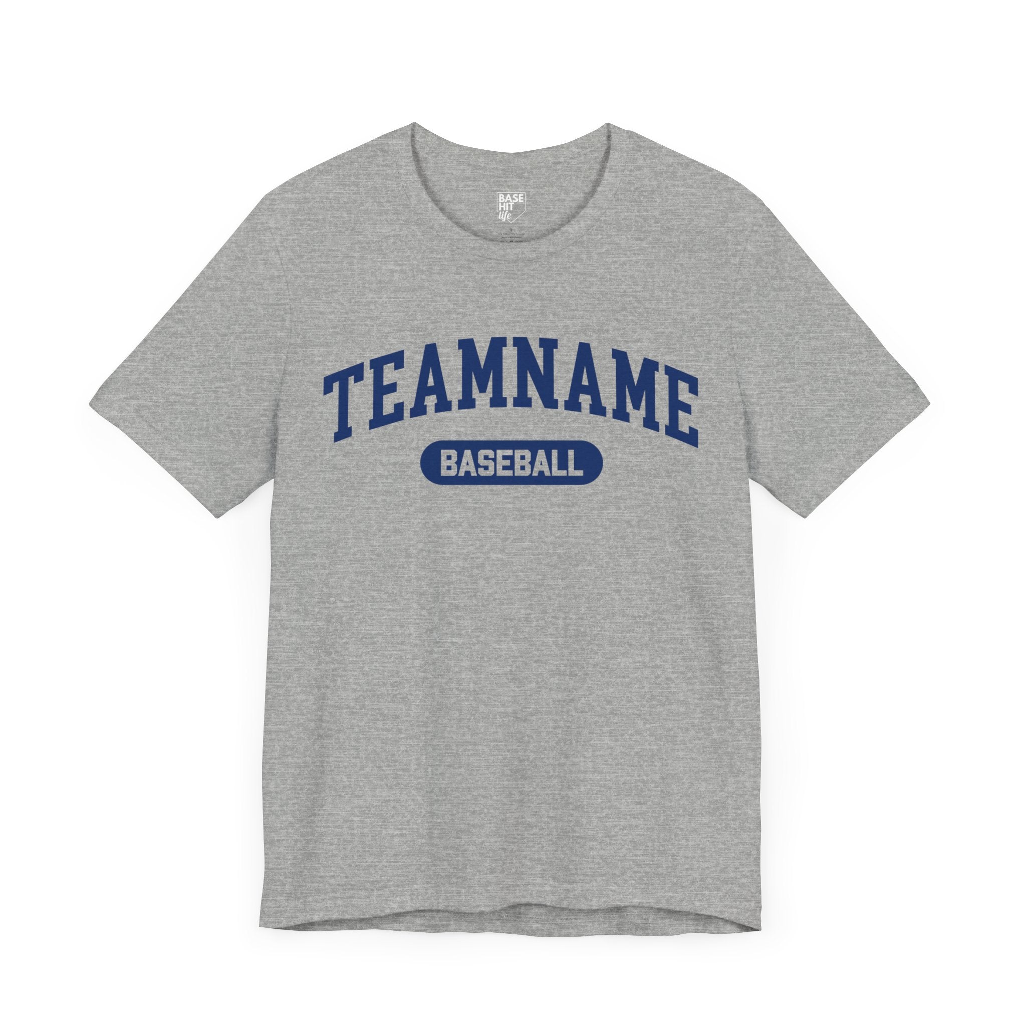 Custom Baseball Team, Name & Number T-Shirt