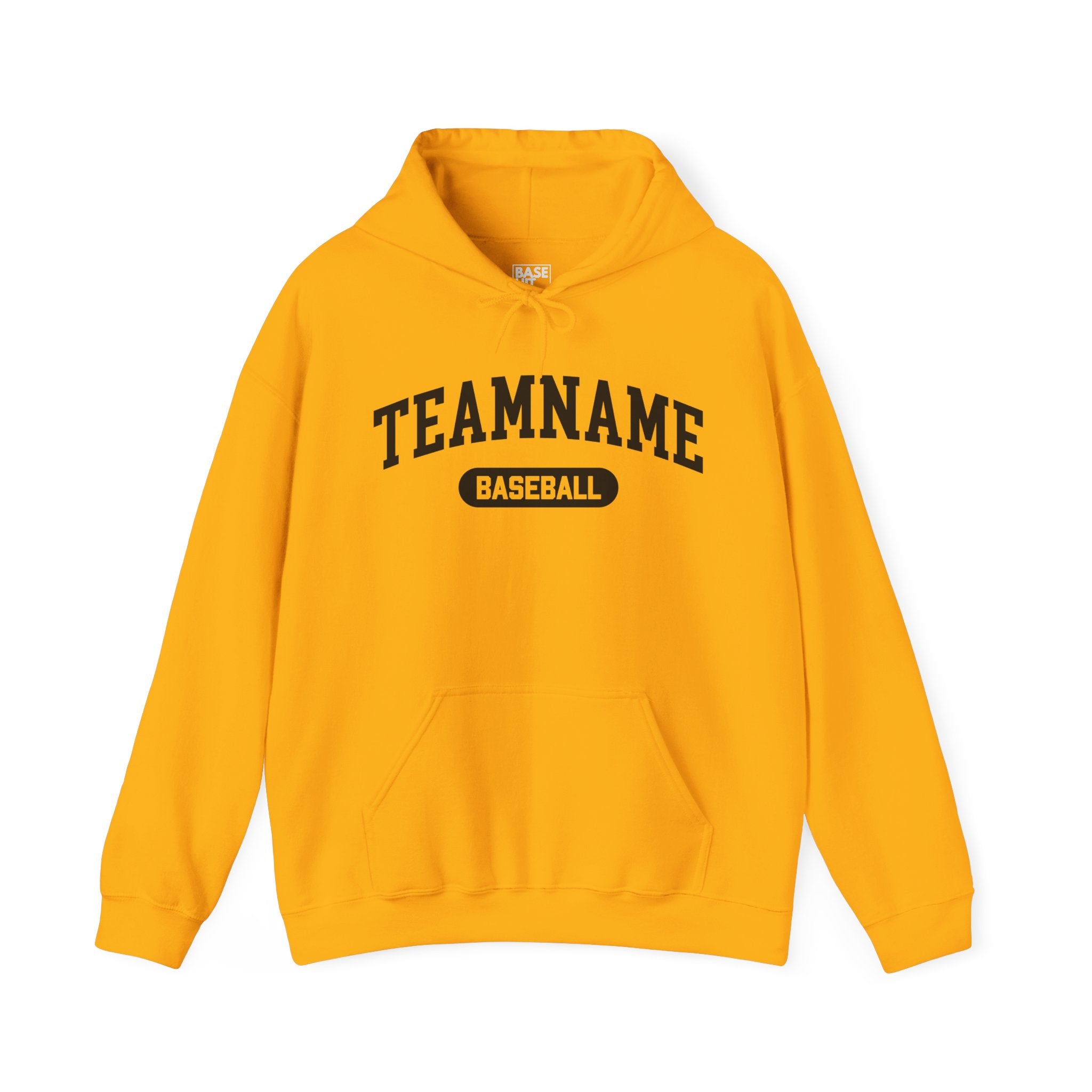 Custom Baseball Team, Name & Number Hoodie