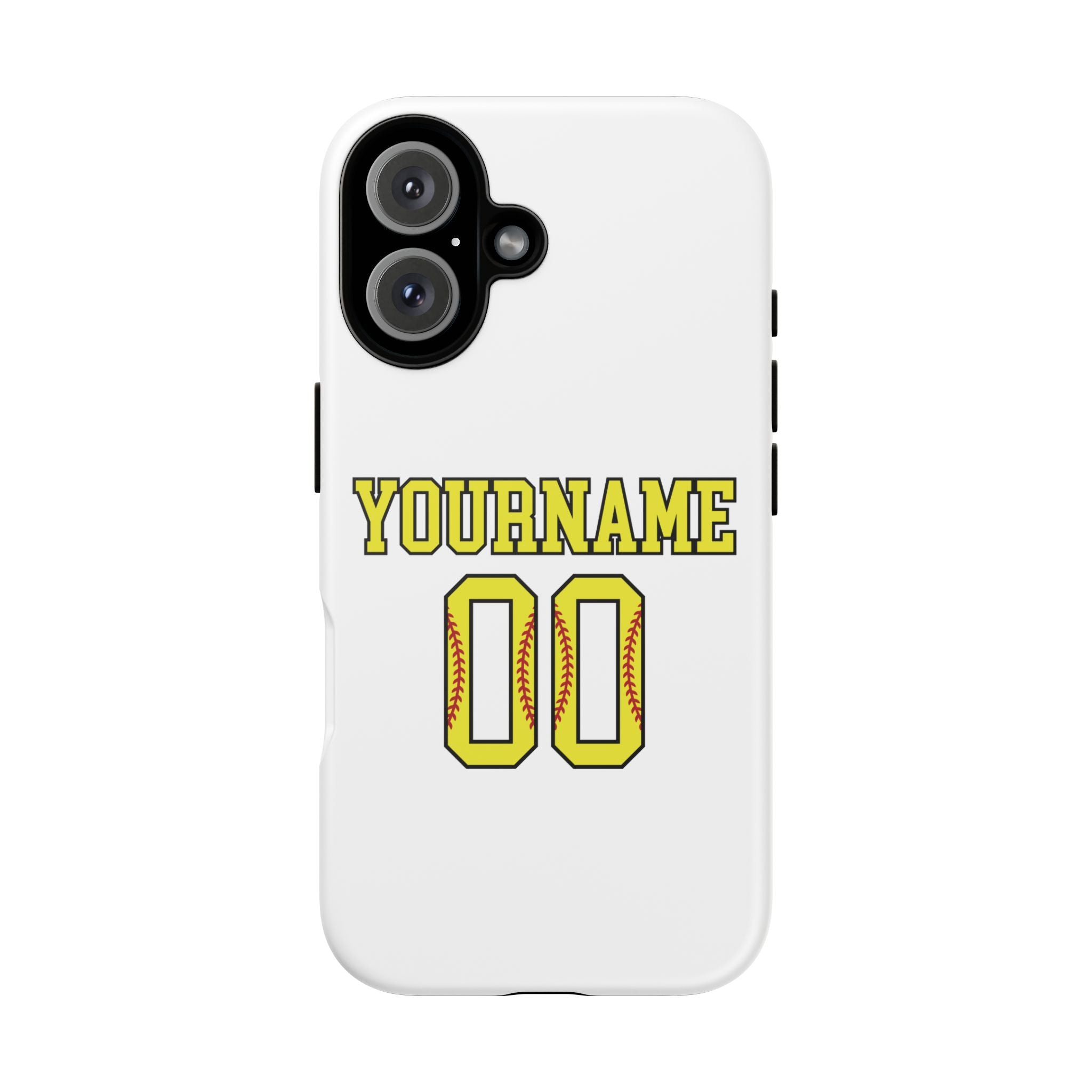 Personalized Softball Phone Case