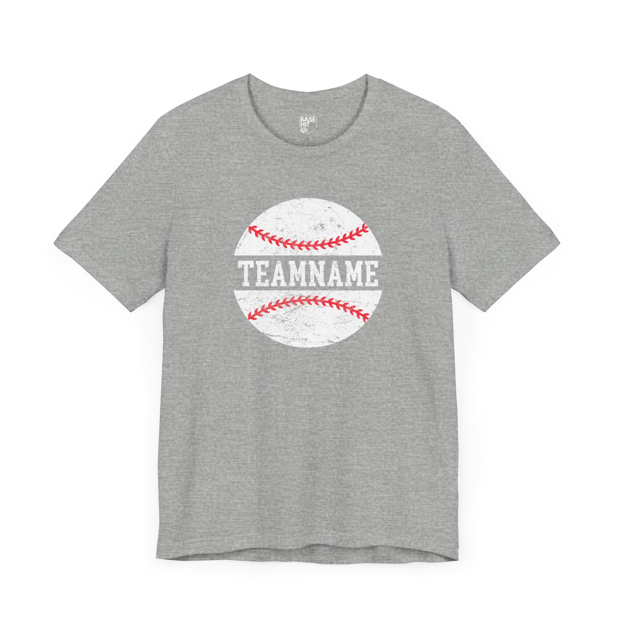 Custom Baseball Team, Name & Number T-Shirt