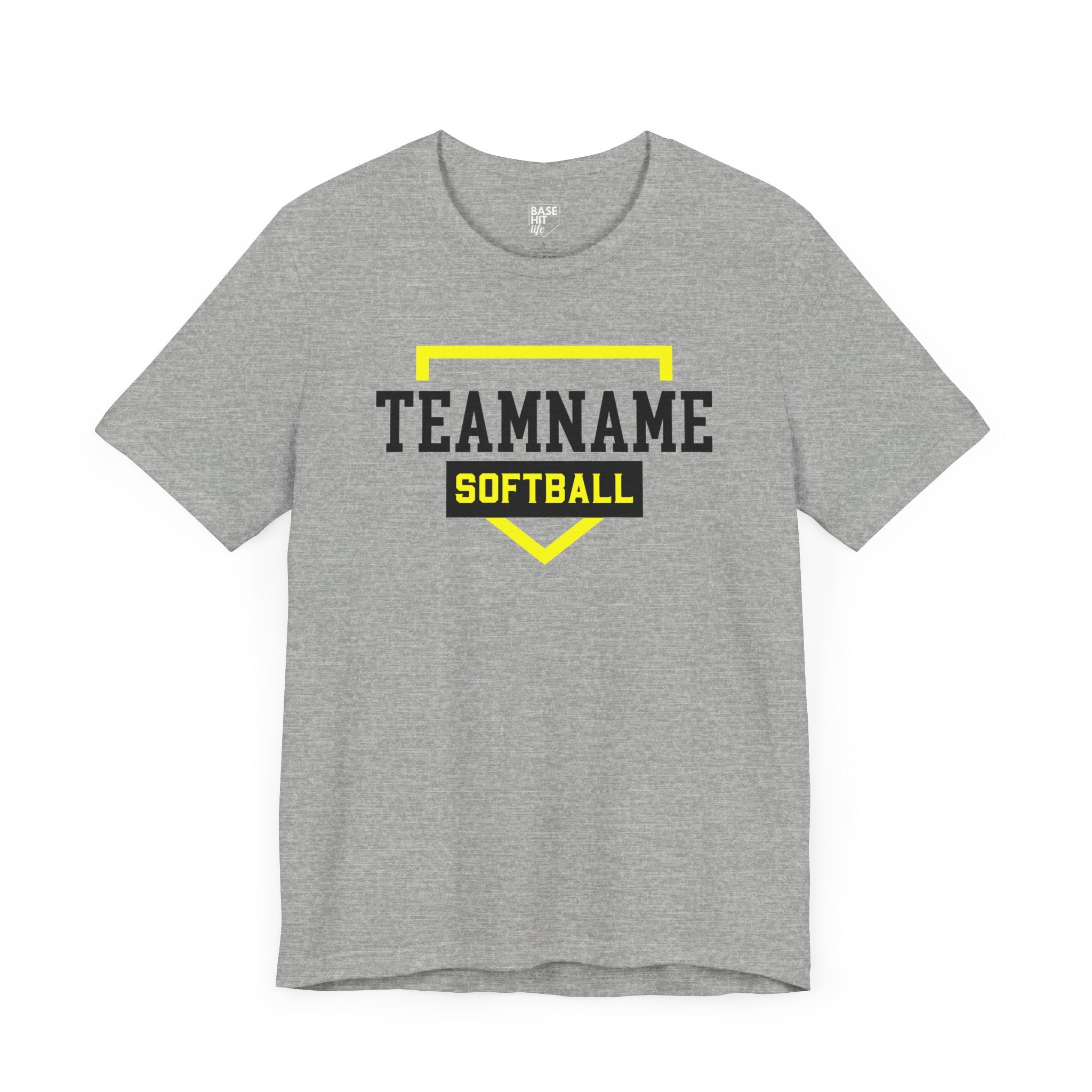 Custom Softball Team, Name & Number T-Shirt