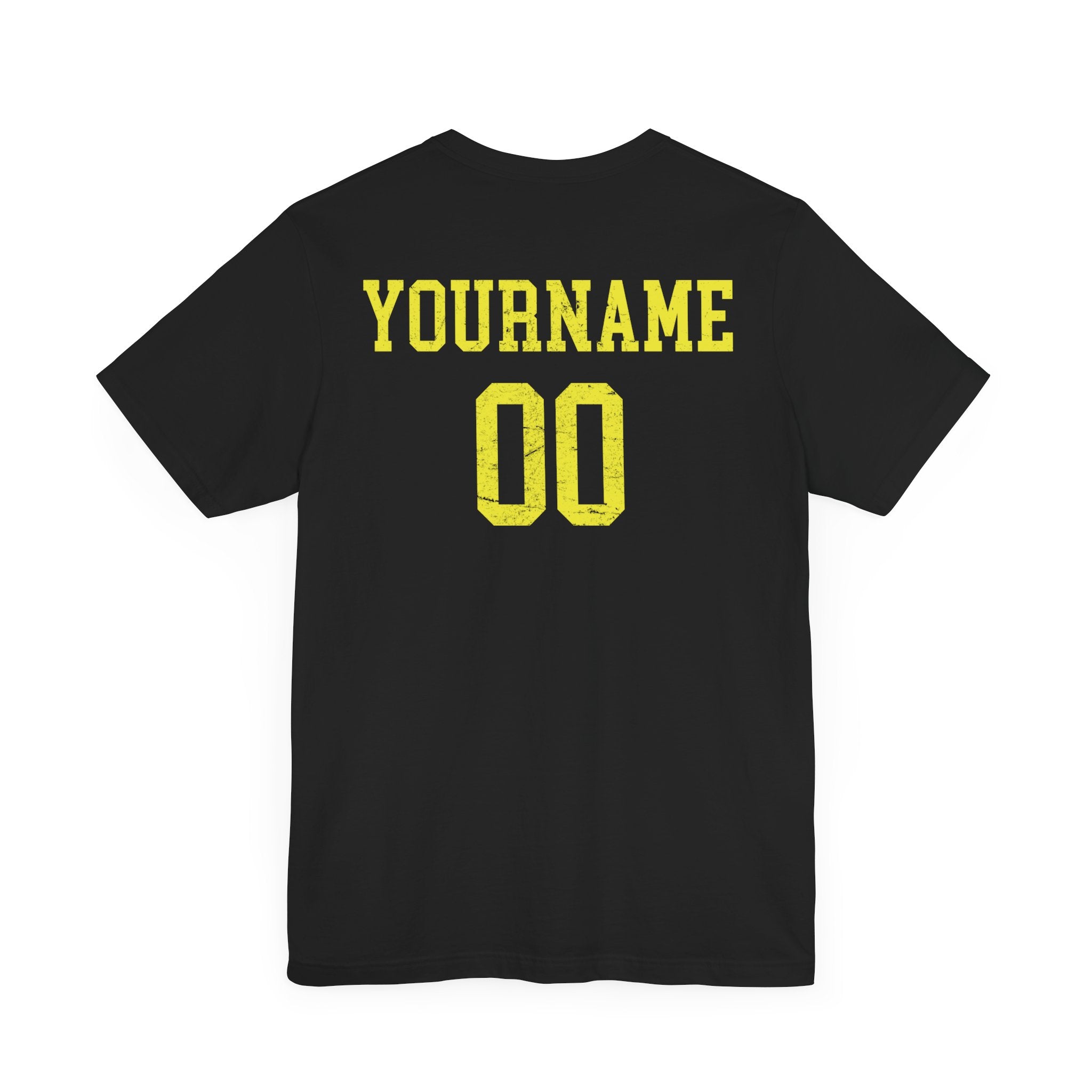 Custom Softball Player Name & Number T-Shirt