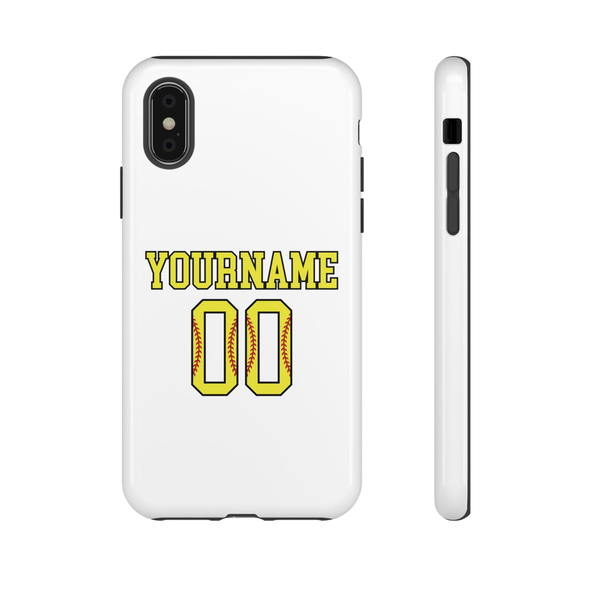 Personalized Softball Phone Case