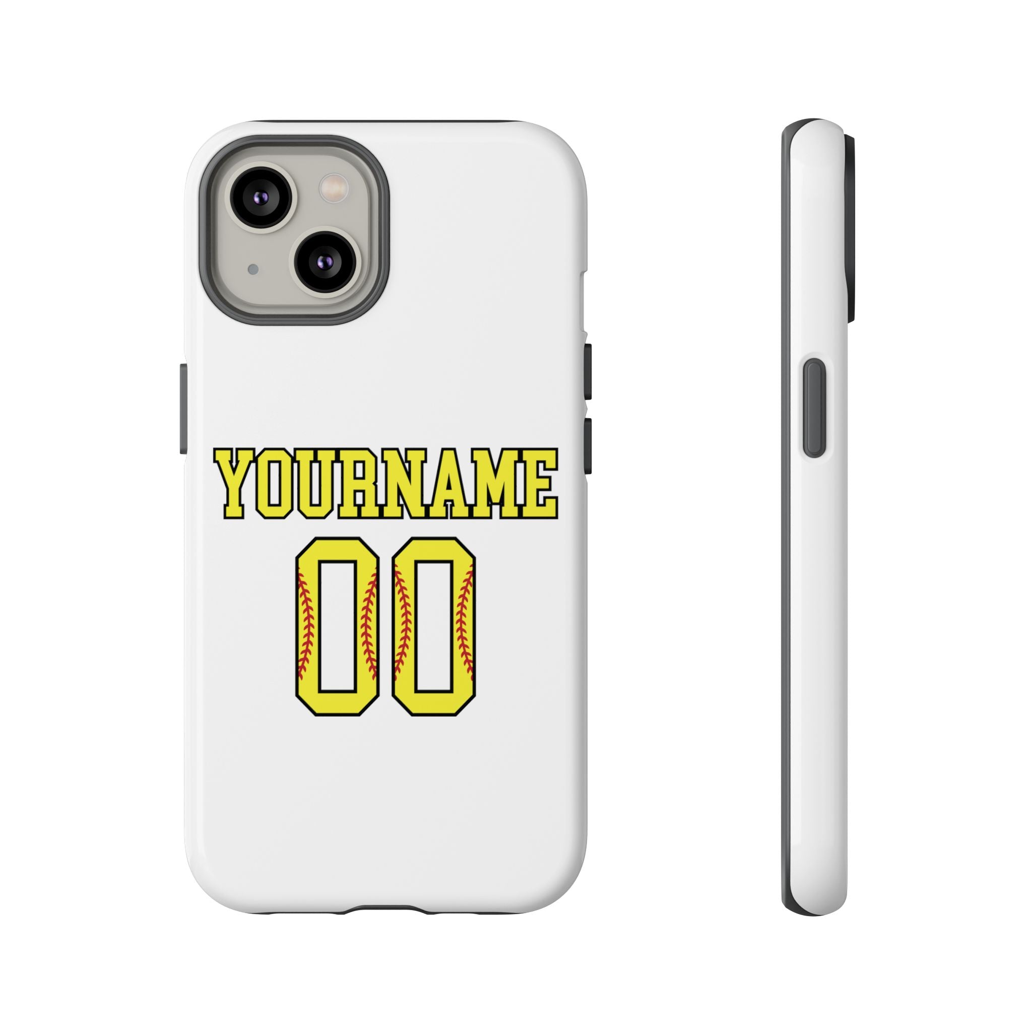 Personalized Softball Phone Case
