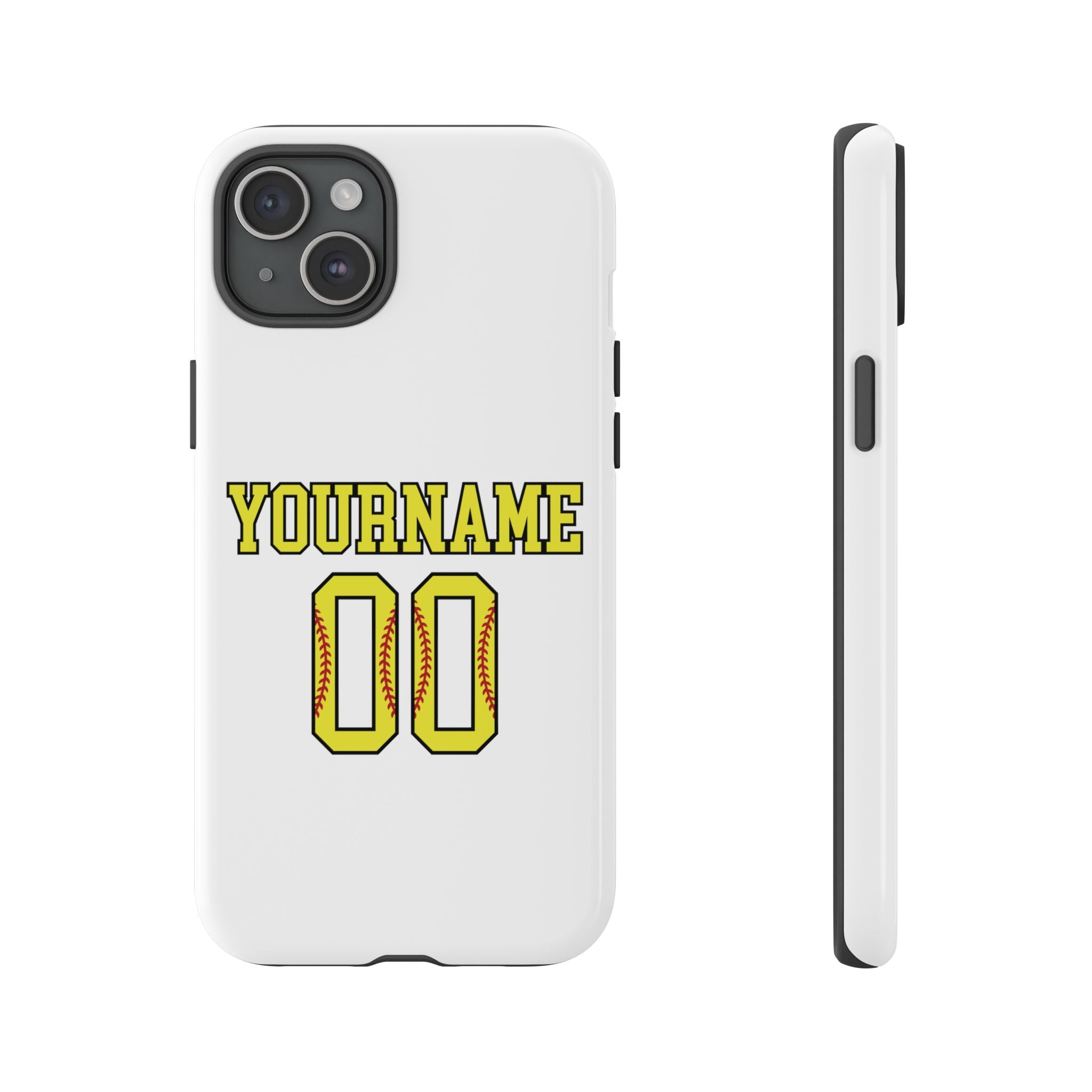 Personalized Softball Phone Case