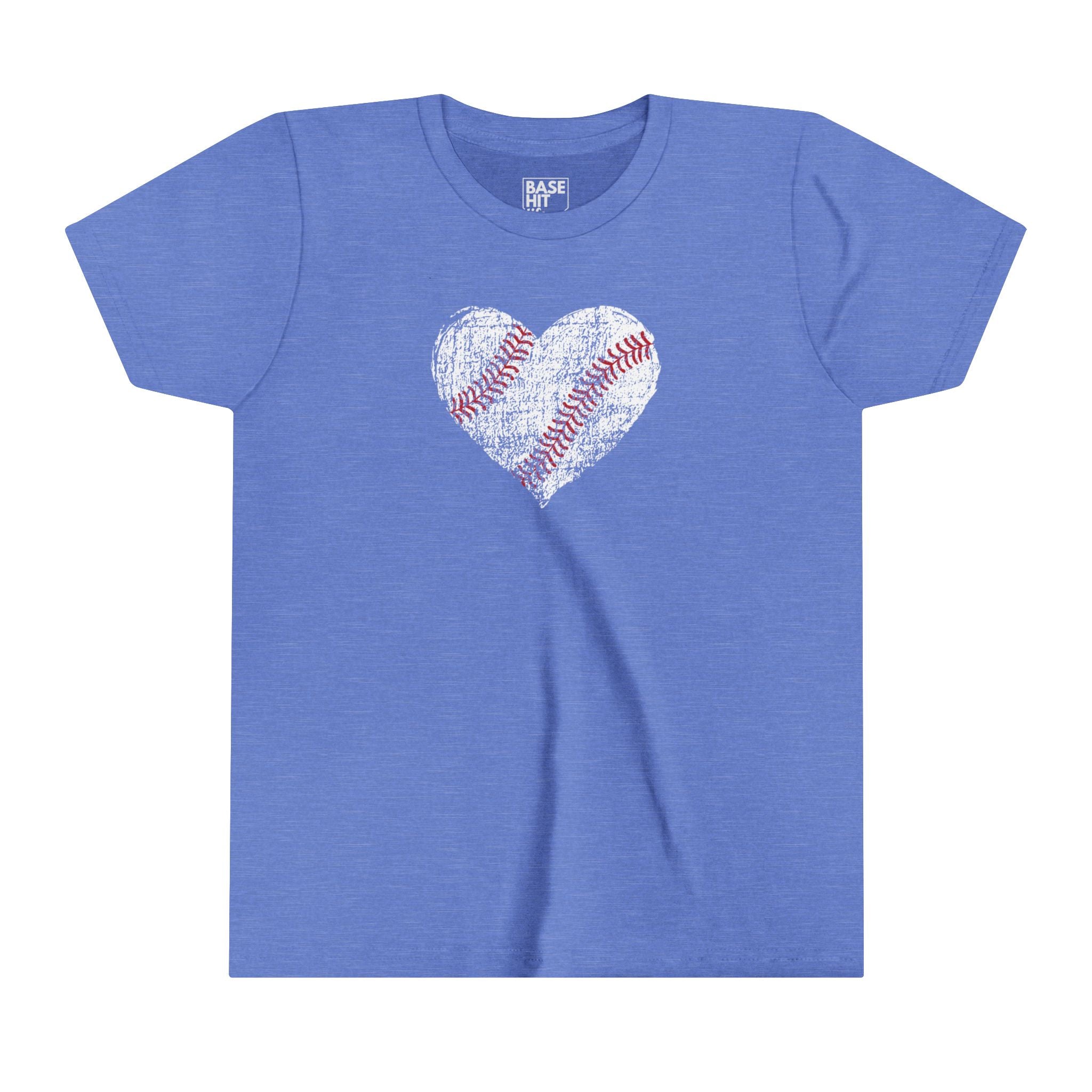 Youth Baseball Heart T-Shirt
