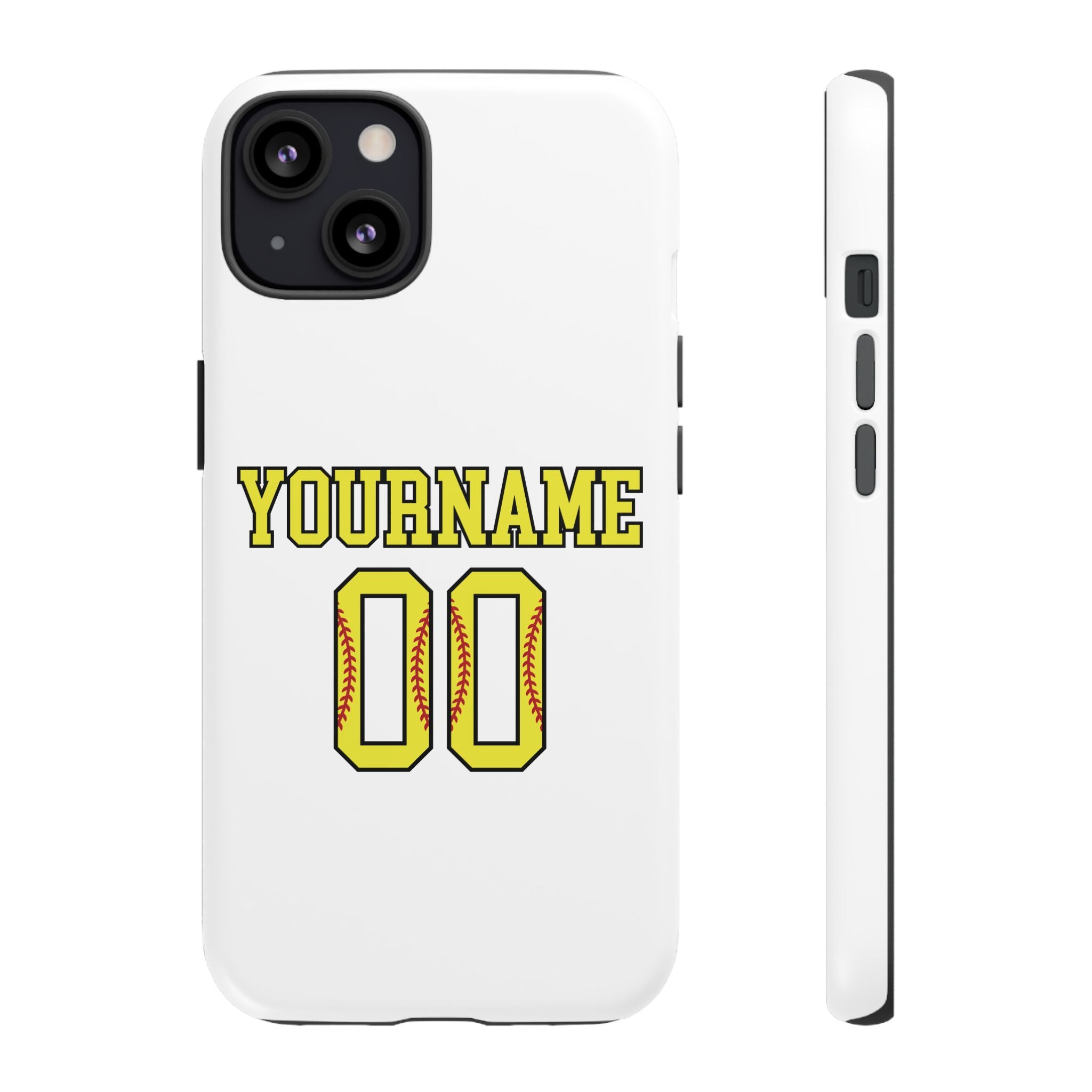 Personalized Softball Phone Case