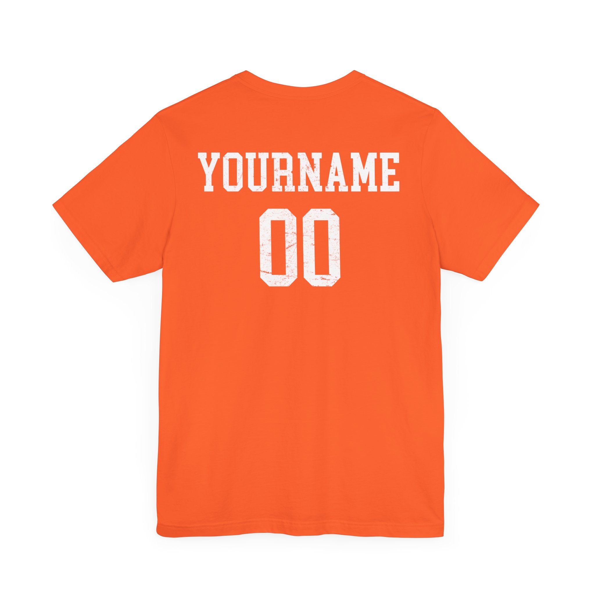 Custom Softball Player Name & Number T-Shirt