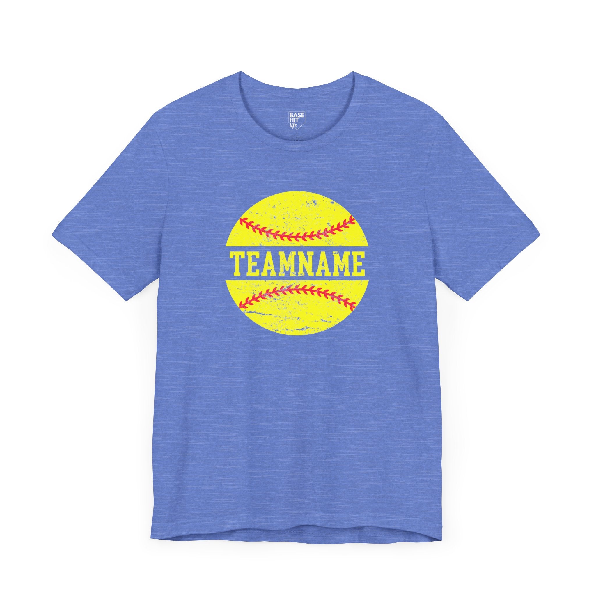 Custom Softball Team, Name & Number T-Shirt