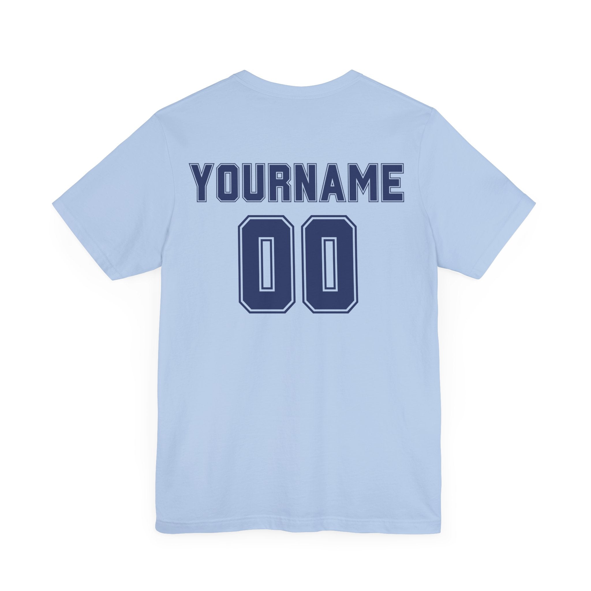 Custom Baseball-Softball Player Name and Number T-Shirt
