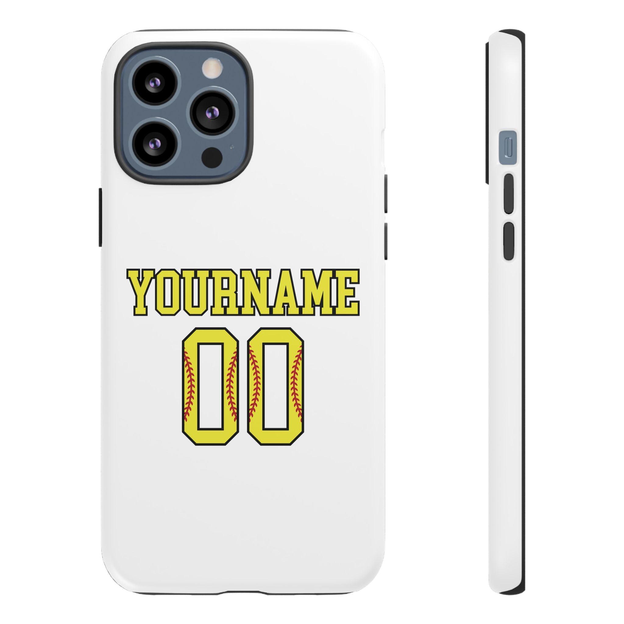Personalized Softball Phone Case