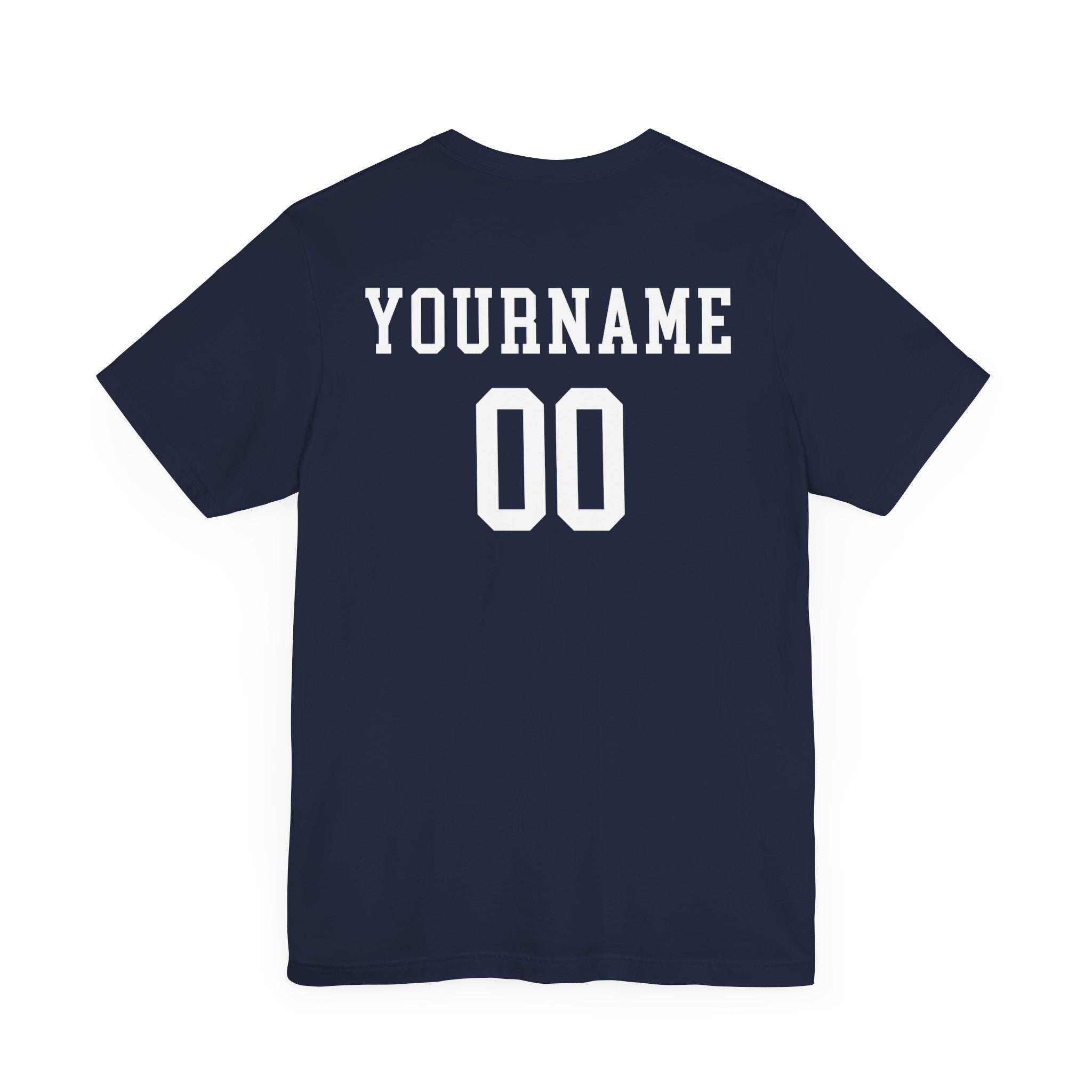 Custom Baseball Team, Name & Number T-Shirt