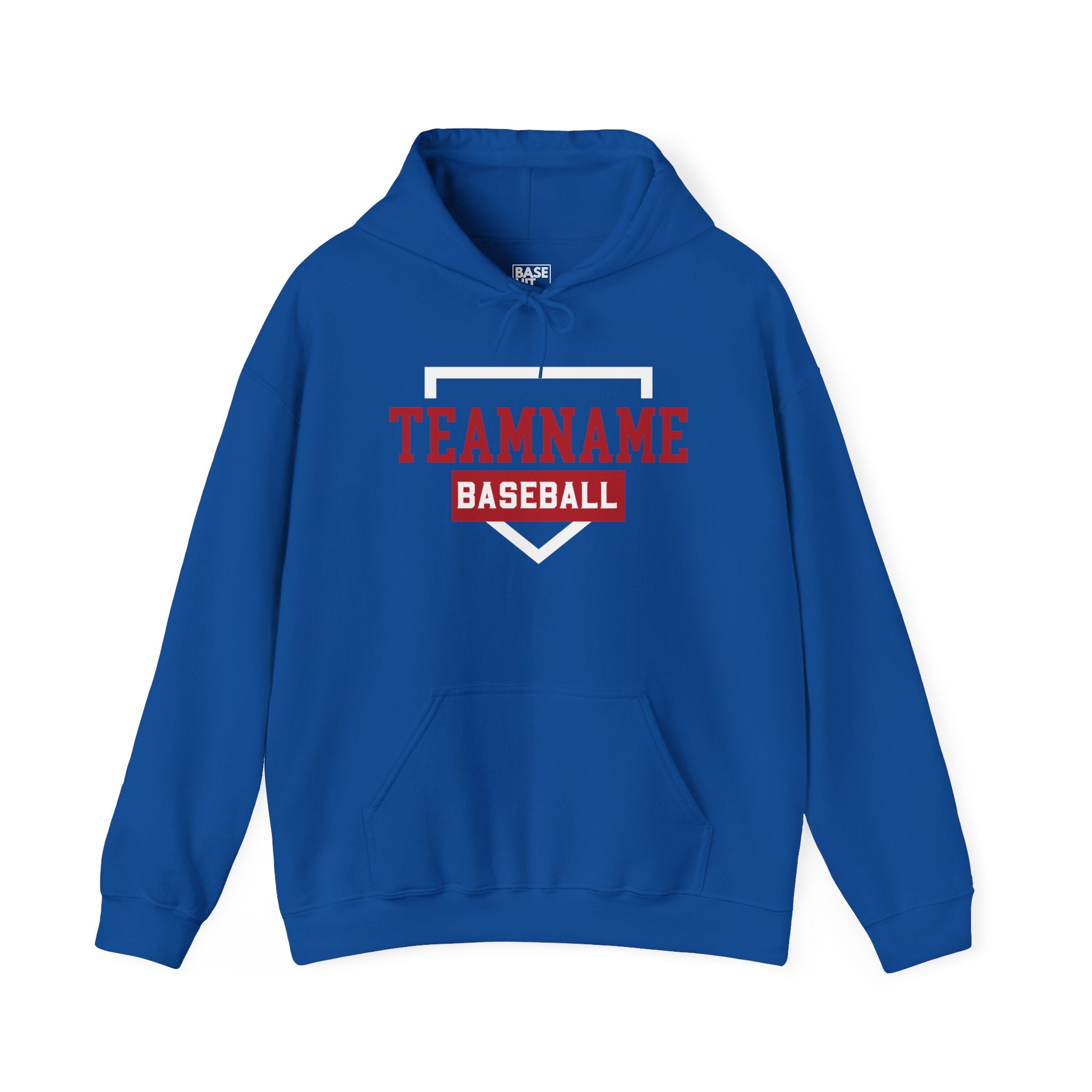 Custom Baseball Team, Name & Number Hoodie