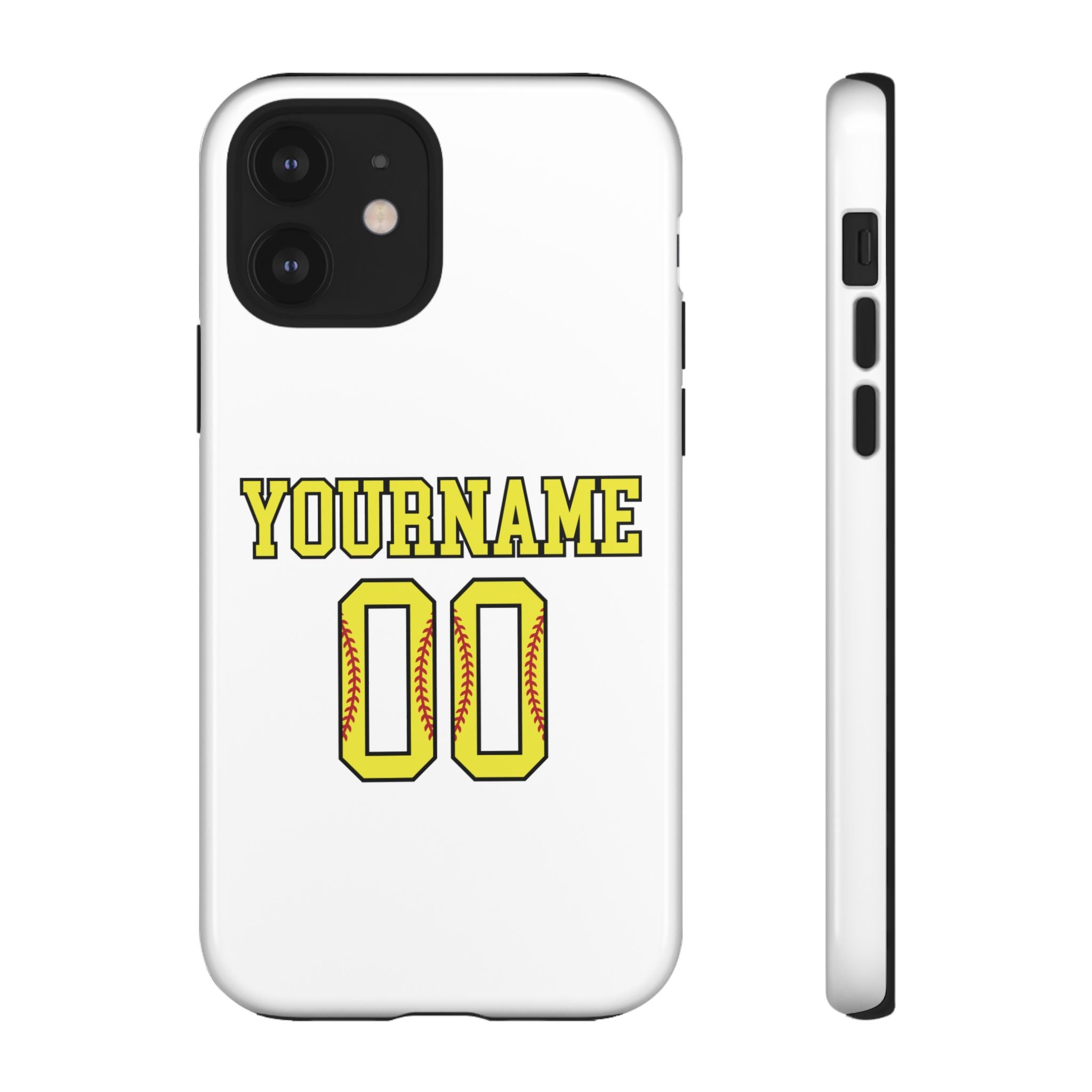Personalized Softball Phone Case