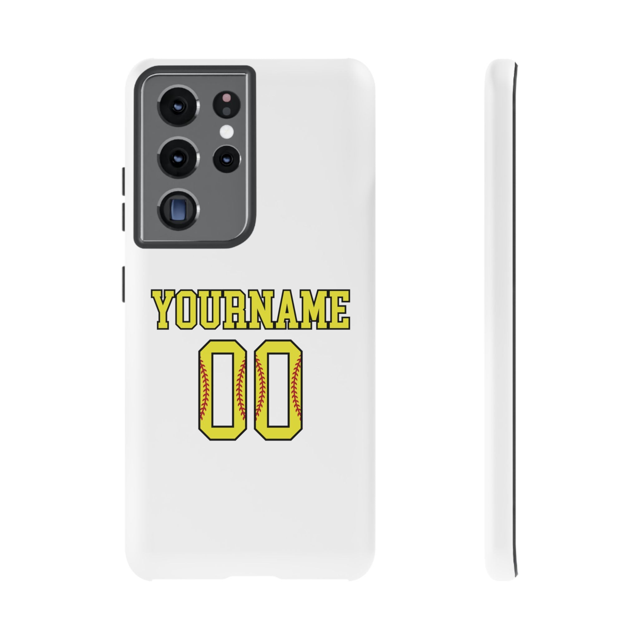 Personalized Softball Phone Case