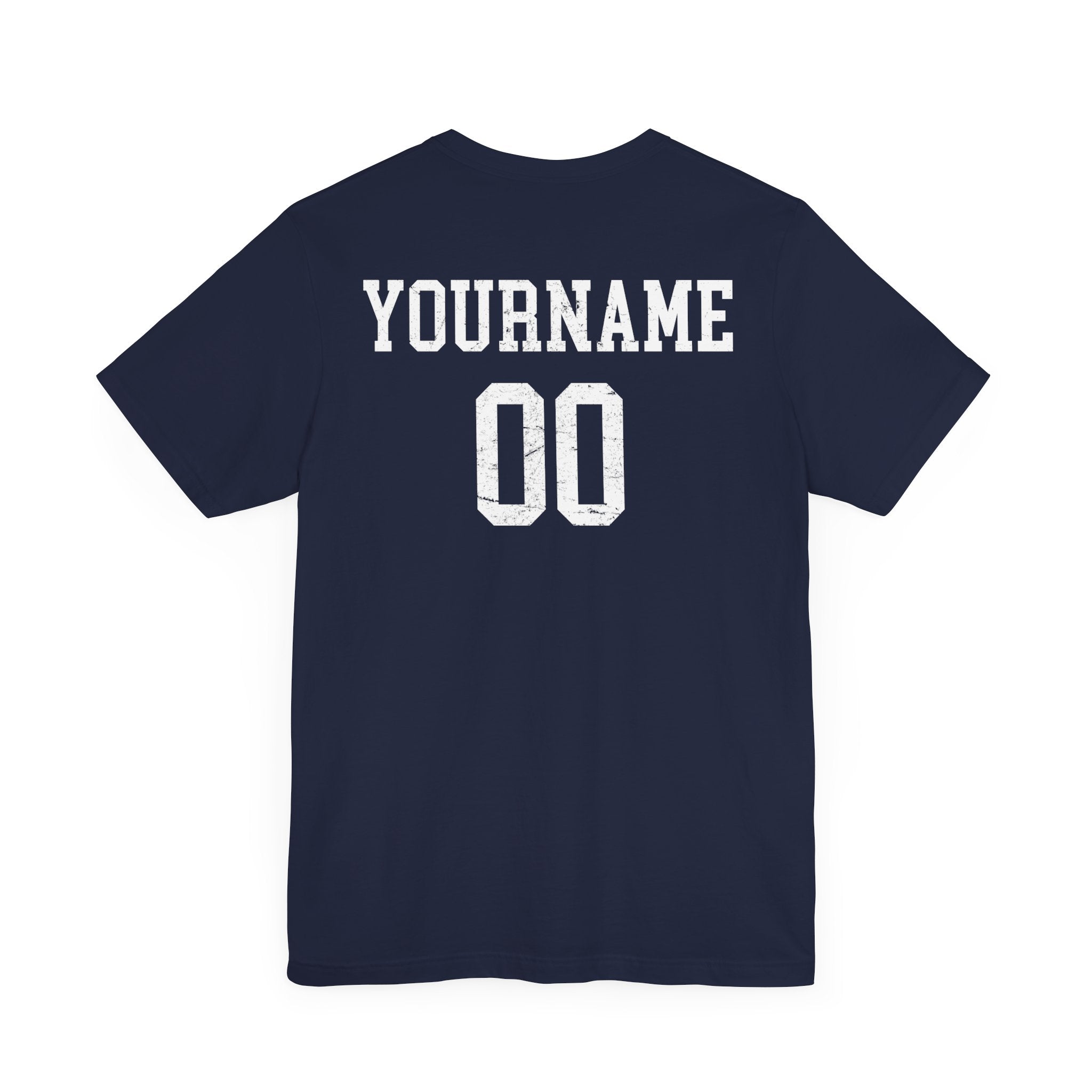 Custom Softball Player Name & Number T-Shirt