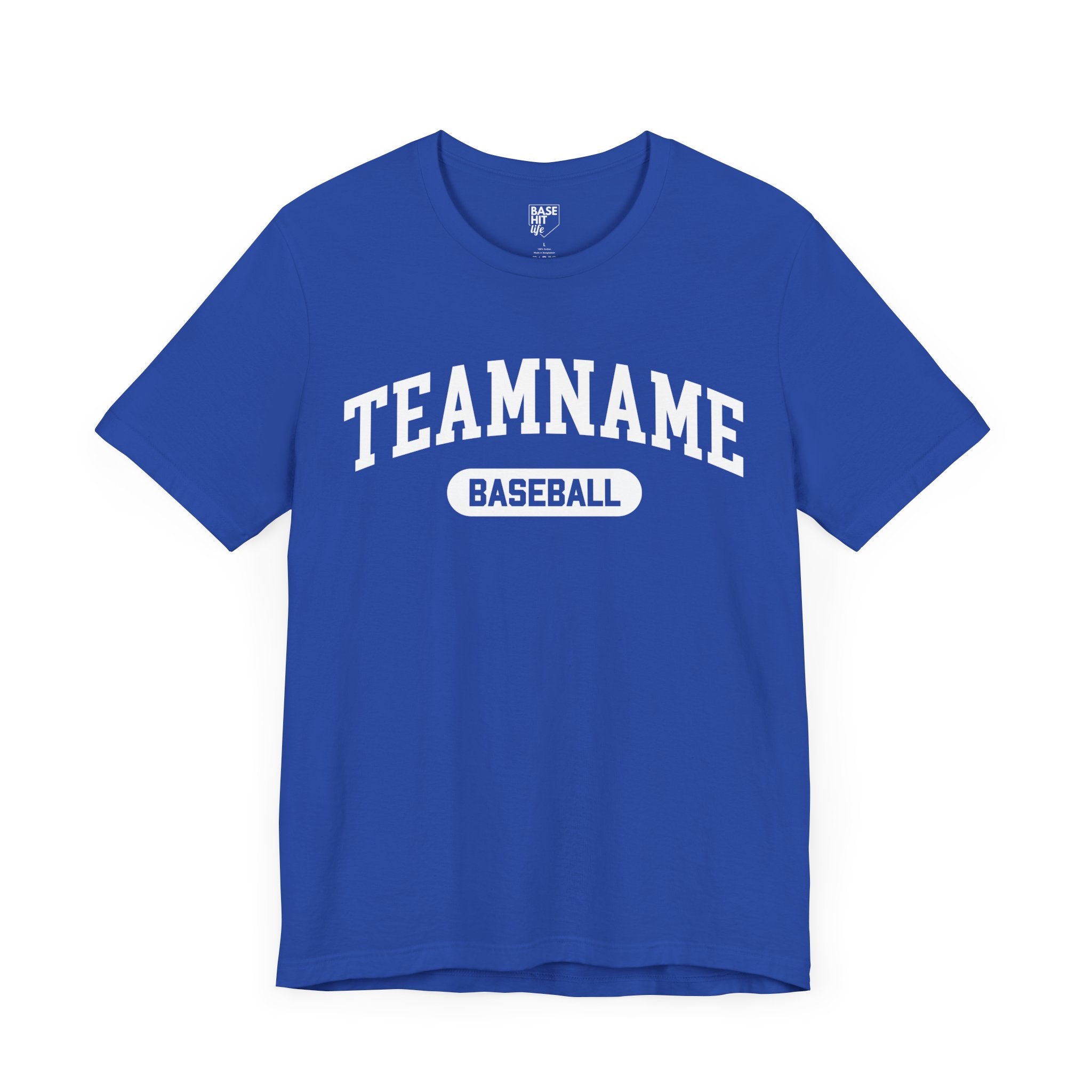 Custom Baseball Team, Name & Number T-Shirt
