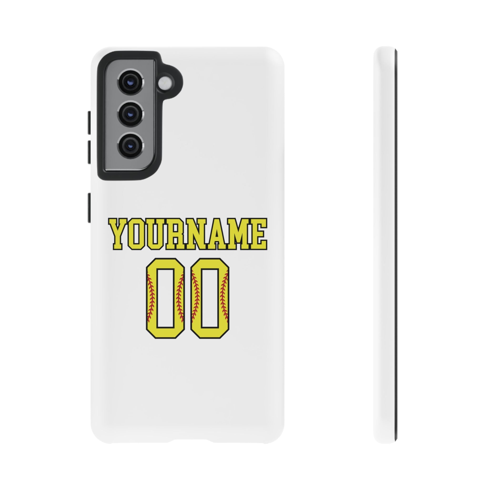 Personalized Softball Phone Case
