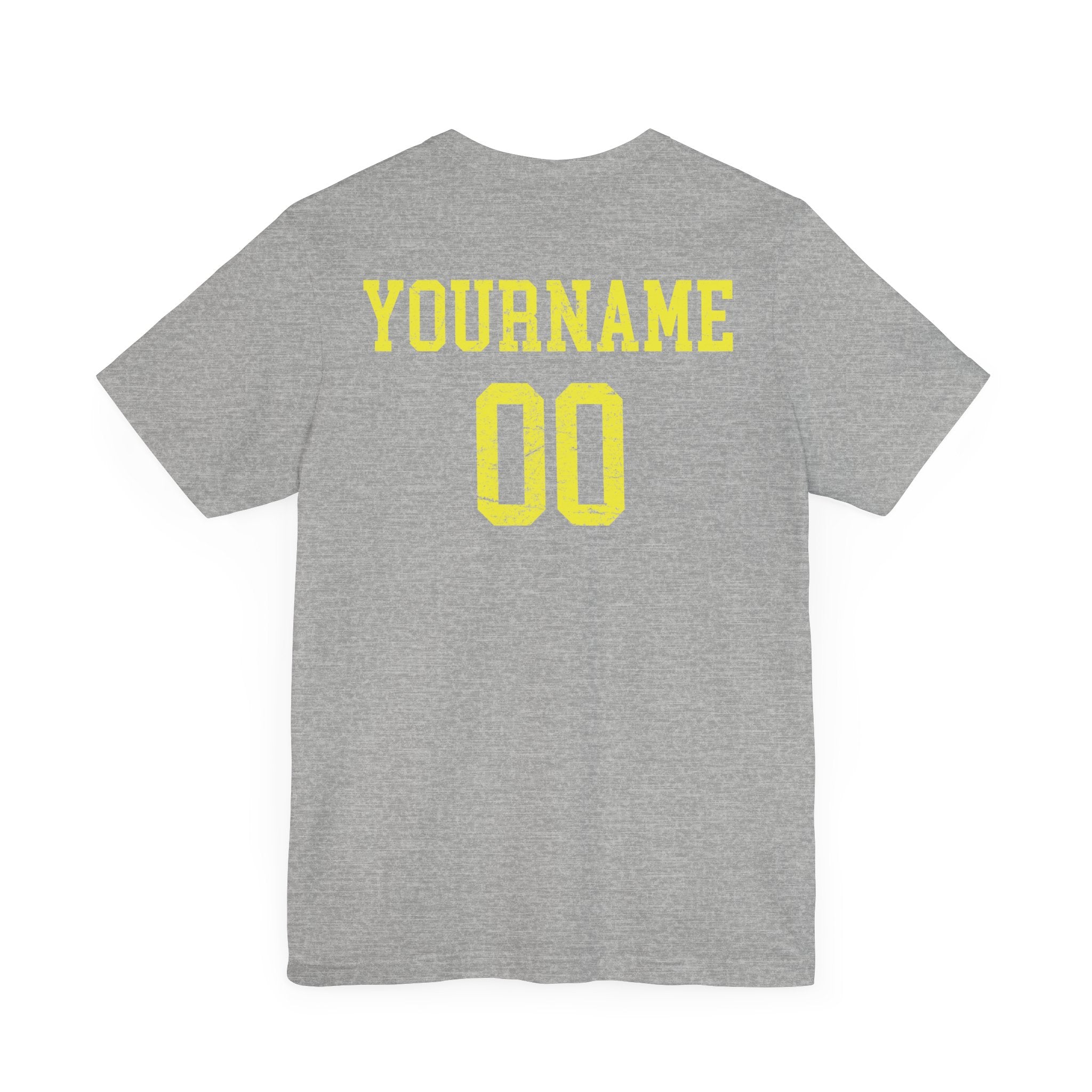 Custom Softball Player Name & Number T-Shirt