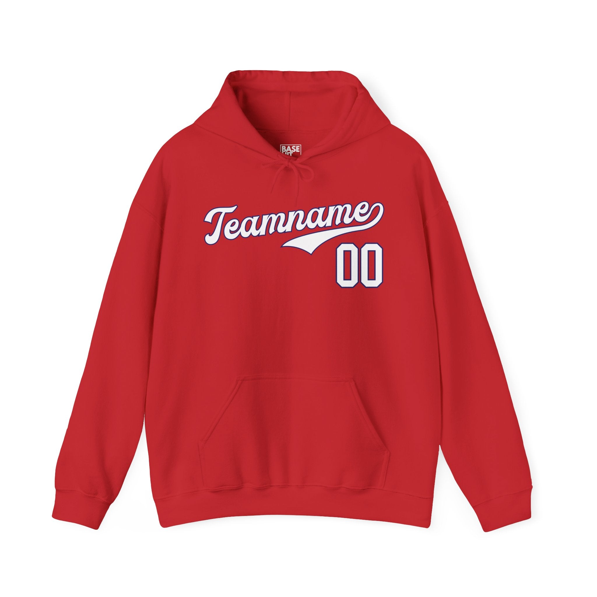Baseball Custom Team, Name & Number Hoodie