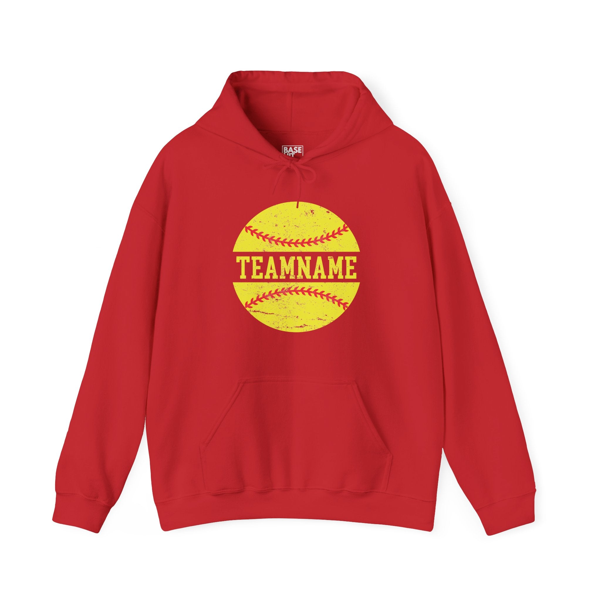 Custom Softball Team, Name & Number Hoodie