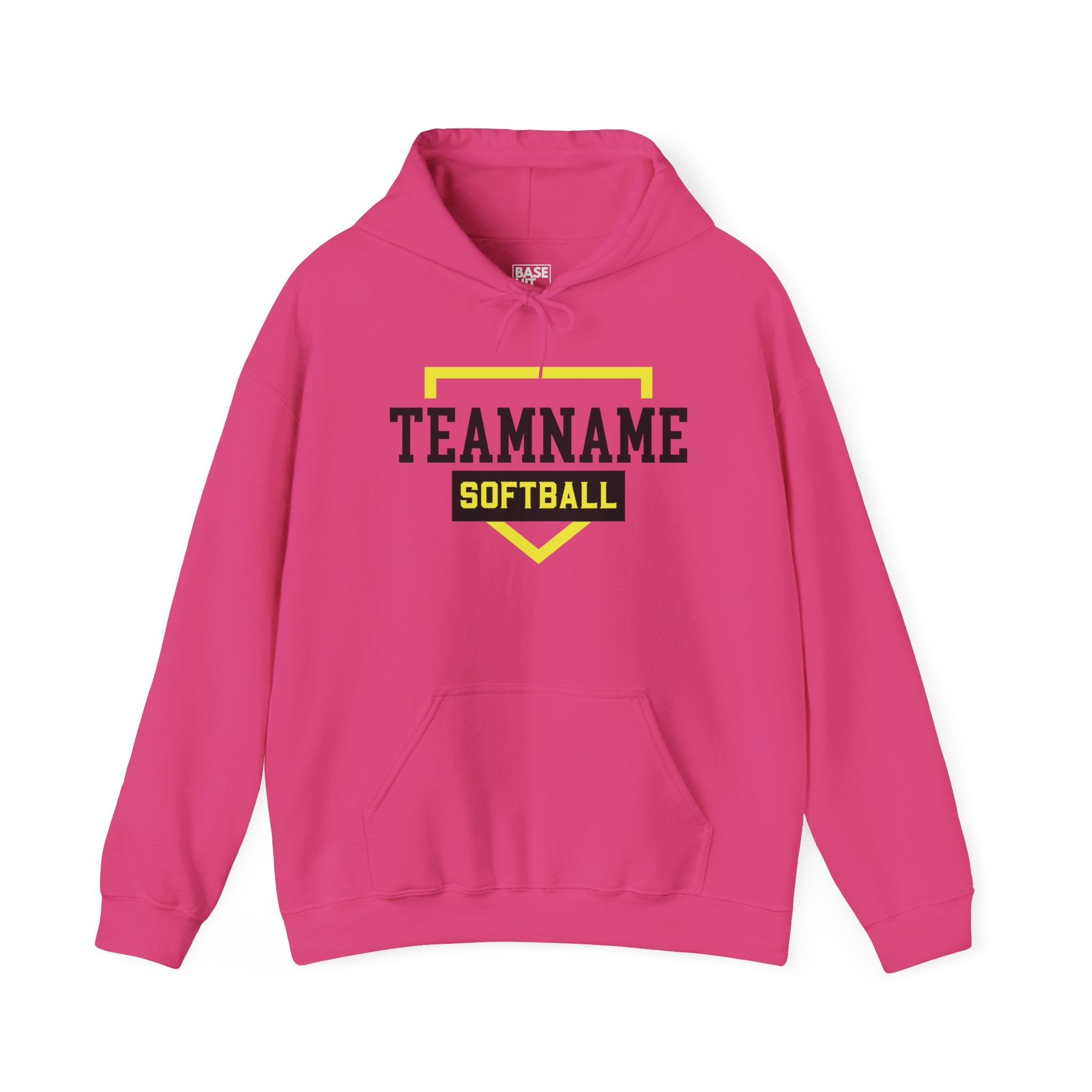 Custom Softball Team, Name & Number Hoodie