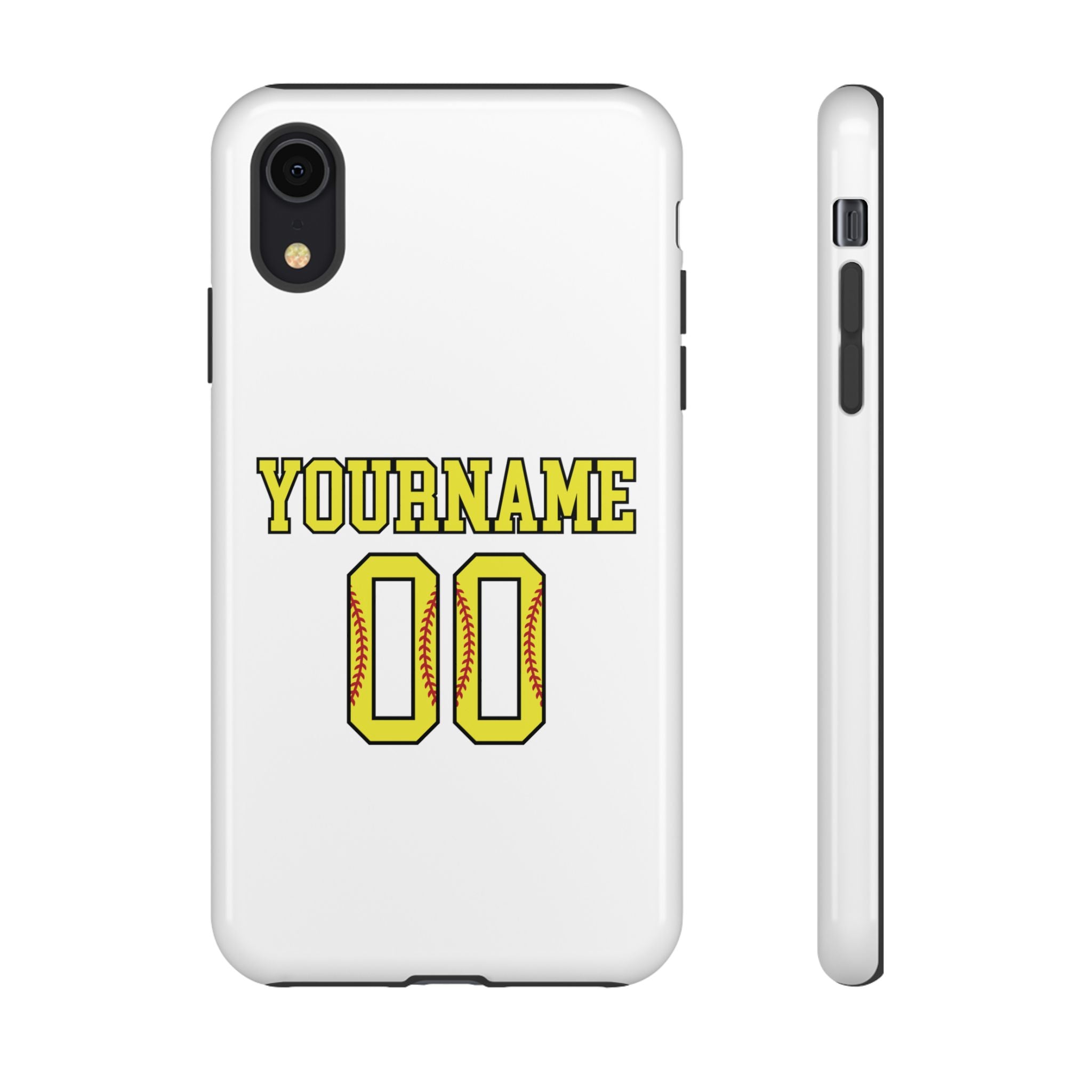 Personalized Softball Phone Case