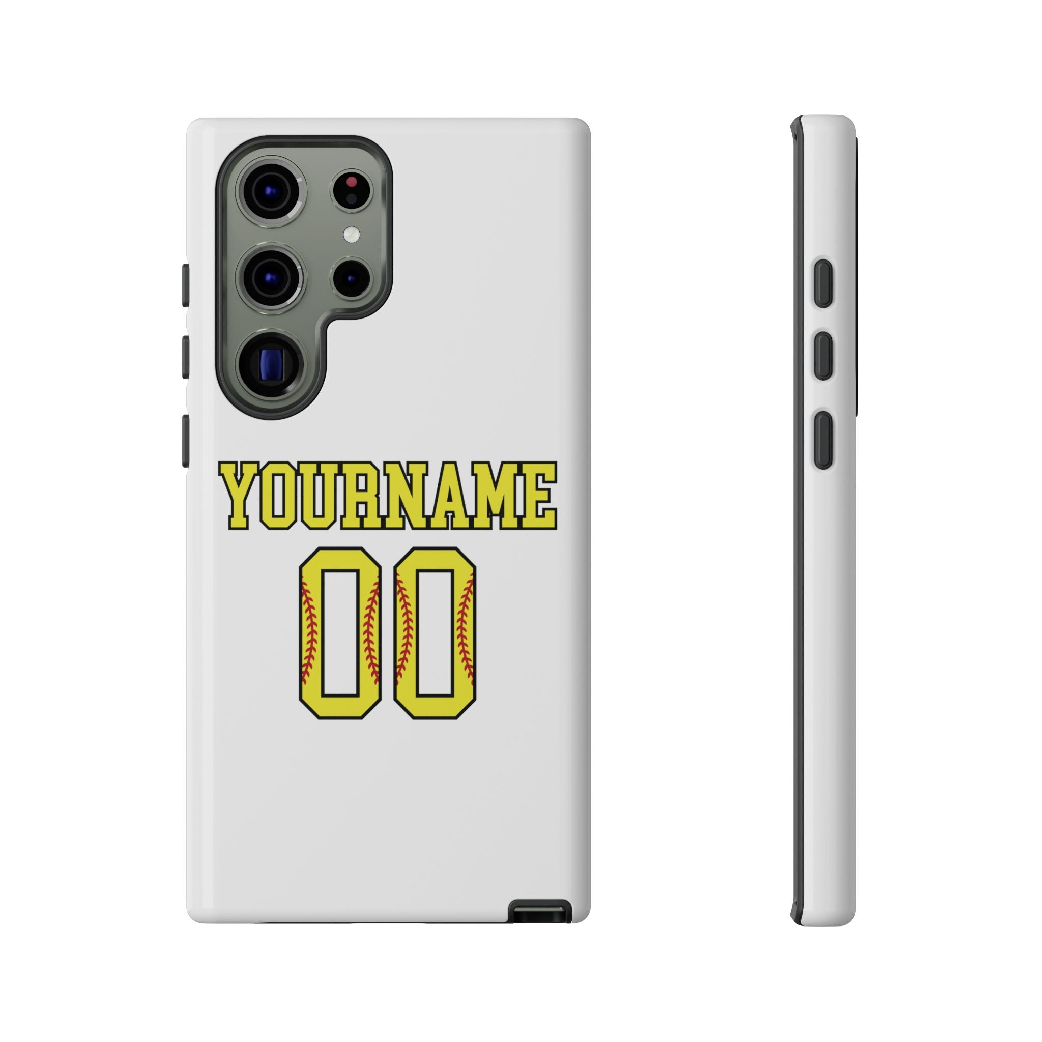 Personalized Softball Phone Case