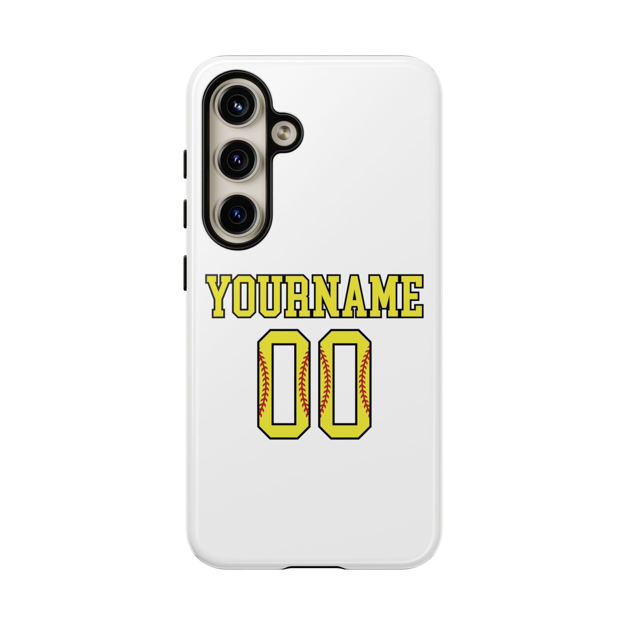 Personalized Softball Phone Case