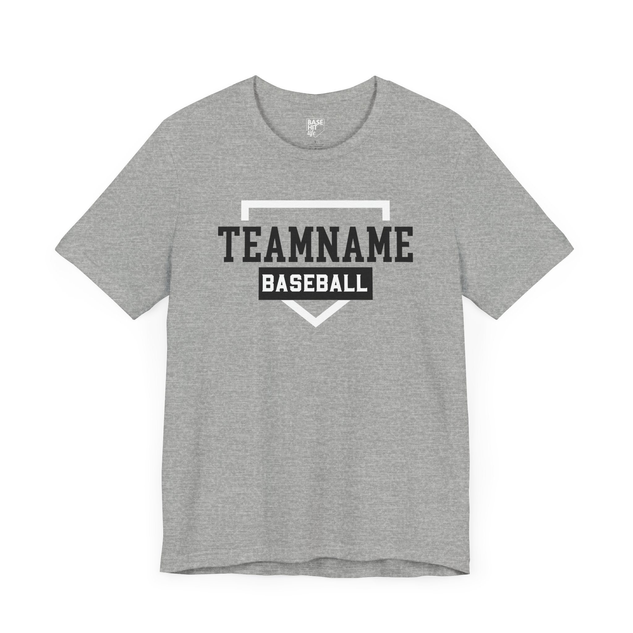 Custom Baseball Team, Name & Number T-Shirt