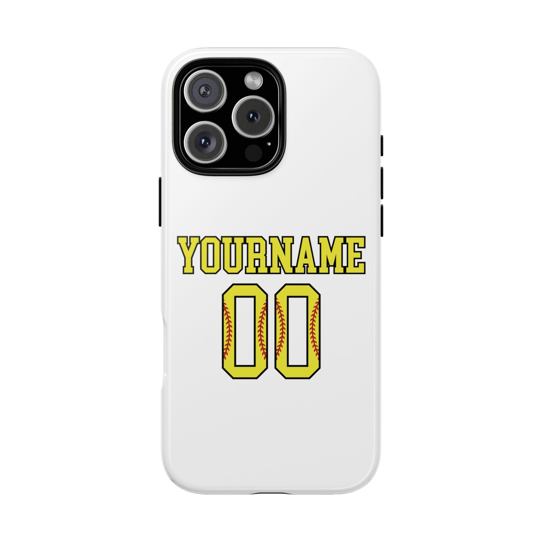 Personalized Softball Phone Case