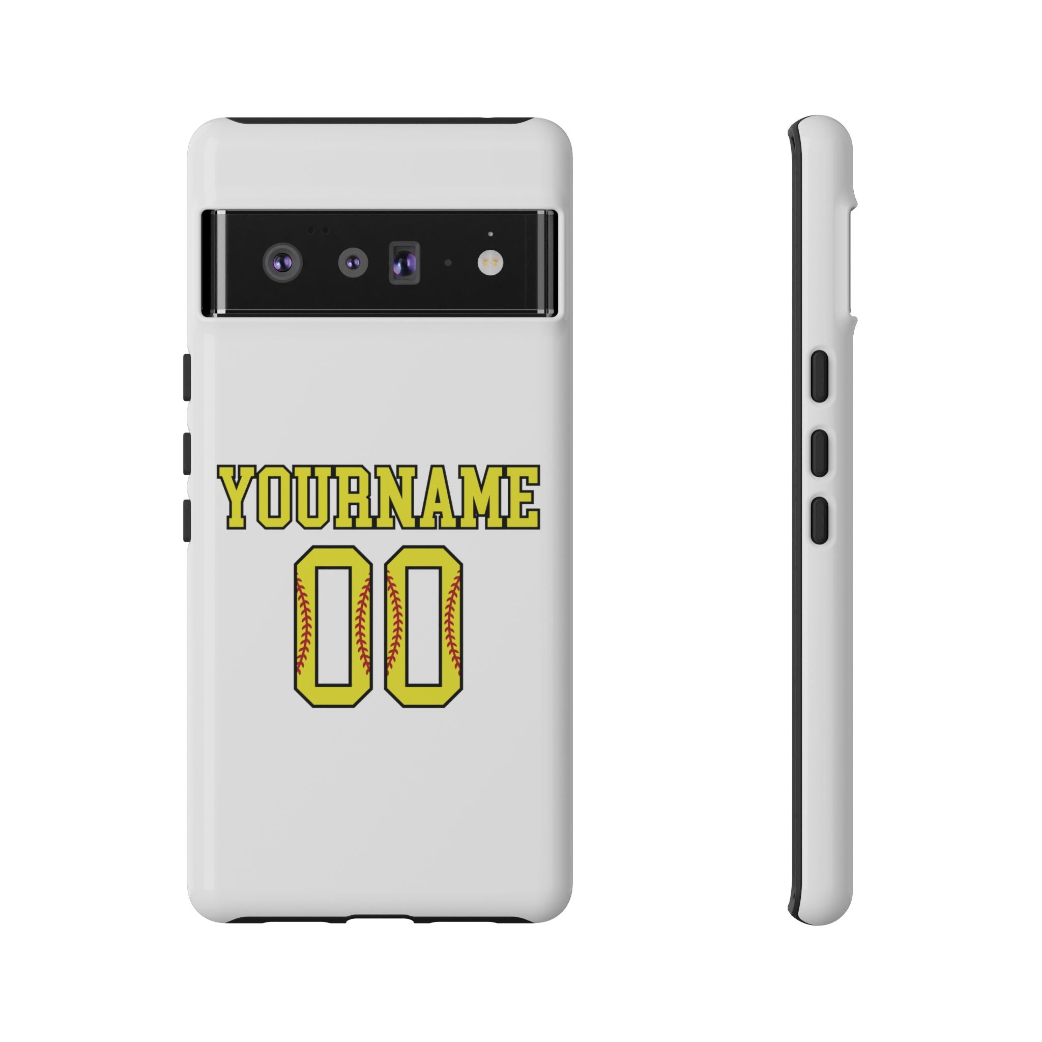 Personalized Softball Phone Case