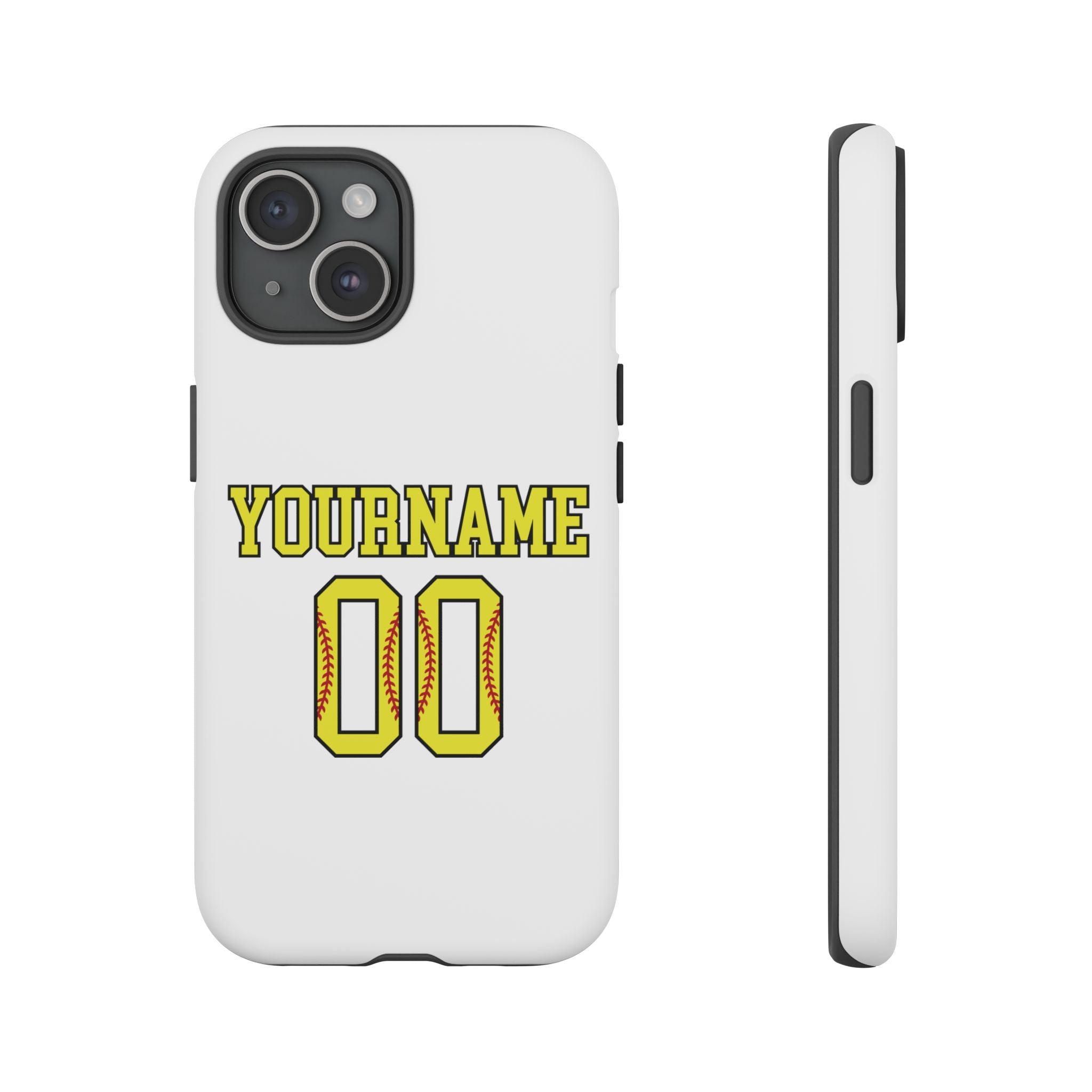 Personalized Softball Phone Case