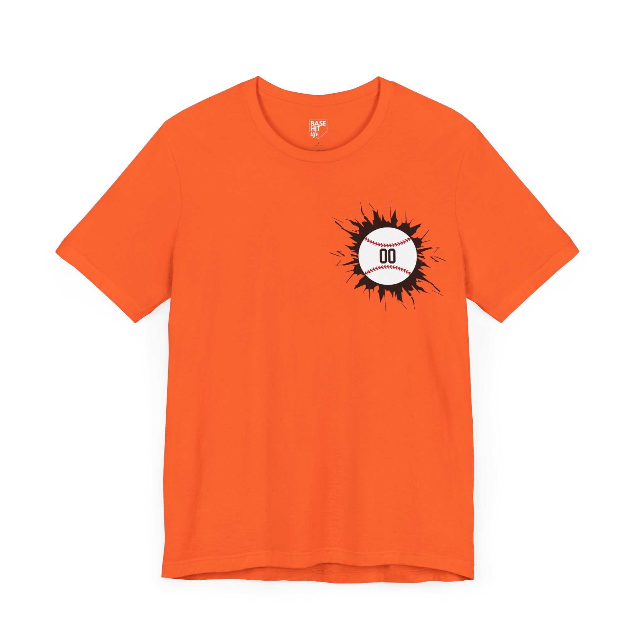 Custom Baseball Player Name & Number T-Shirt