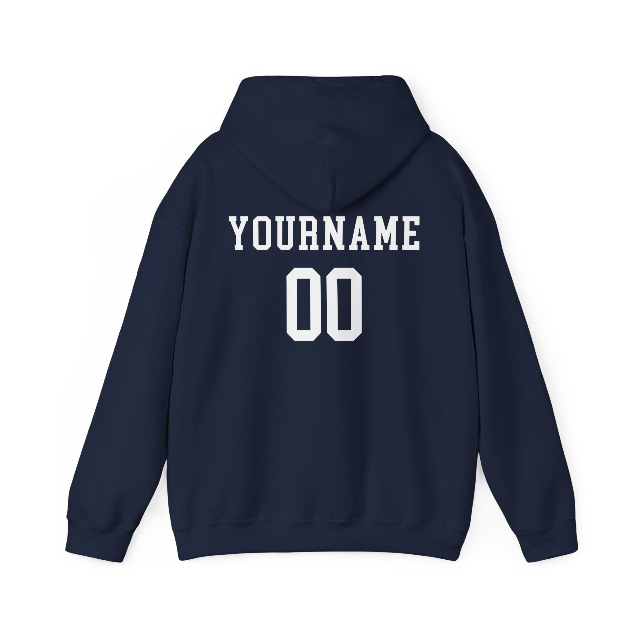 Custom Softball Team, Name & Number Hoodie