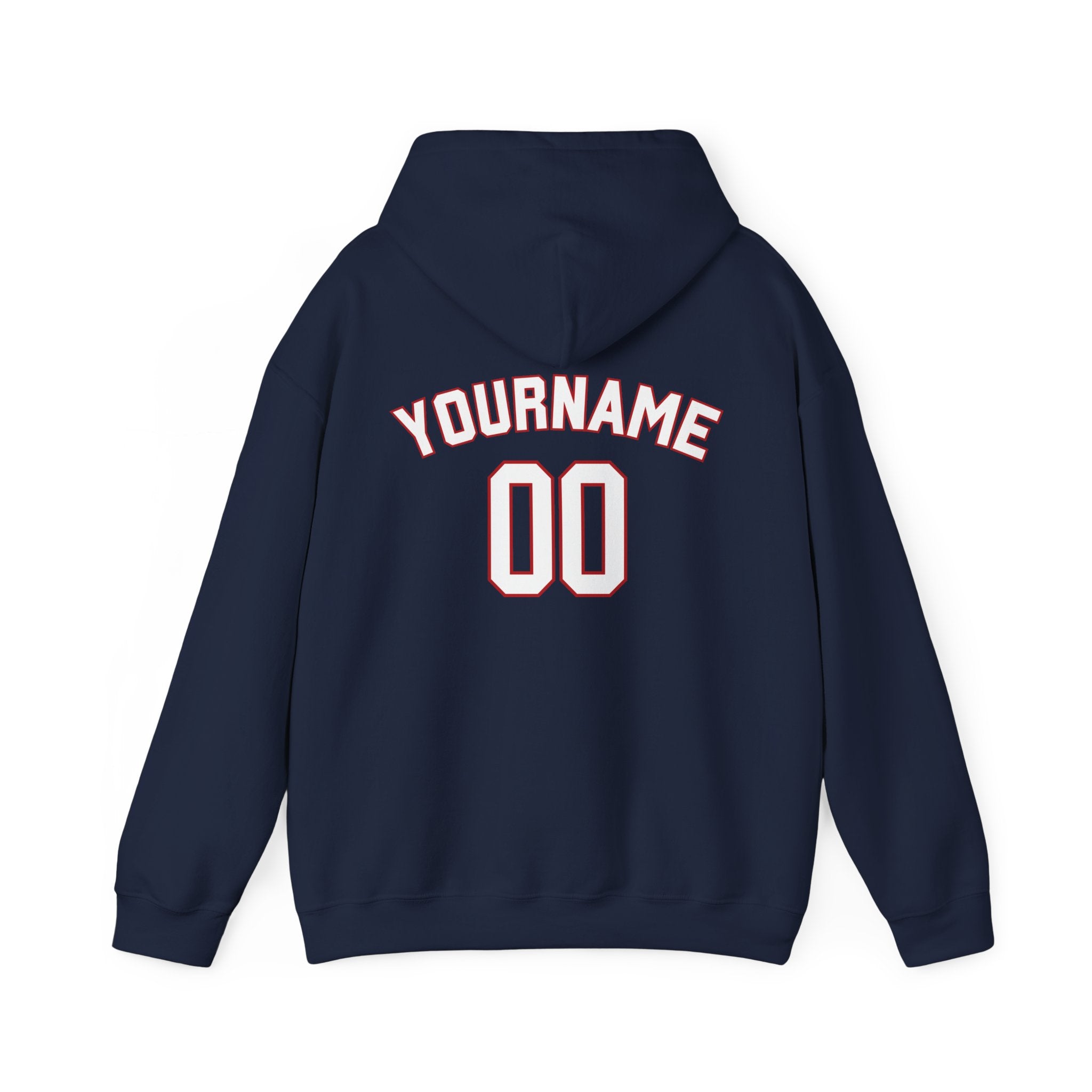 Baseball Custom Team, Name & Number Hoodie